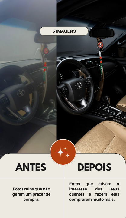 MELHORIA DE 5 IMAGENS DE VEÍCULO
