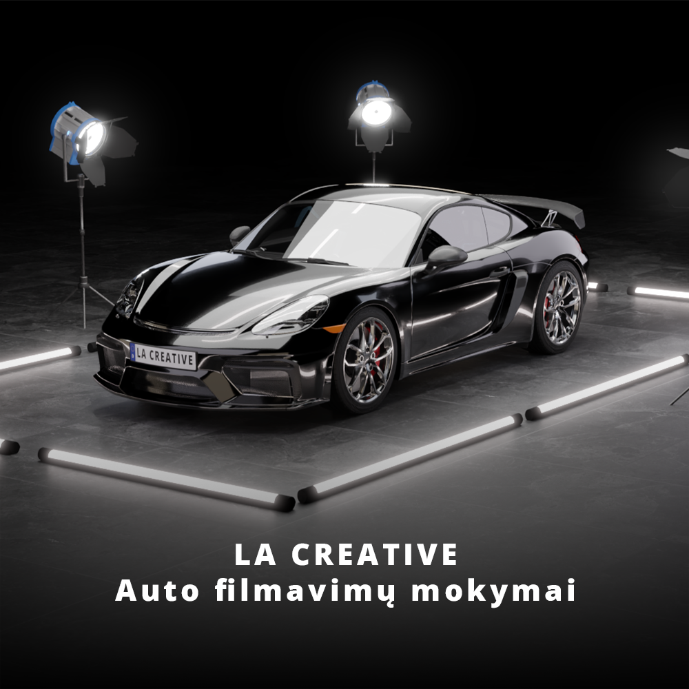 LA Creative Auto Filmavimų mokymai