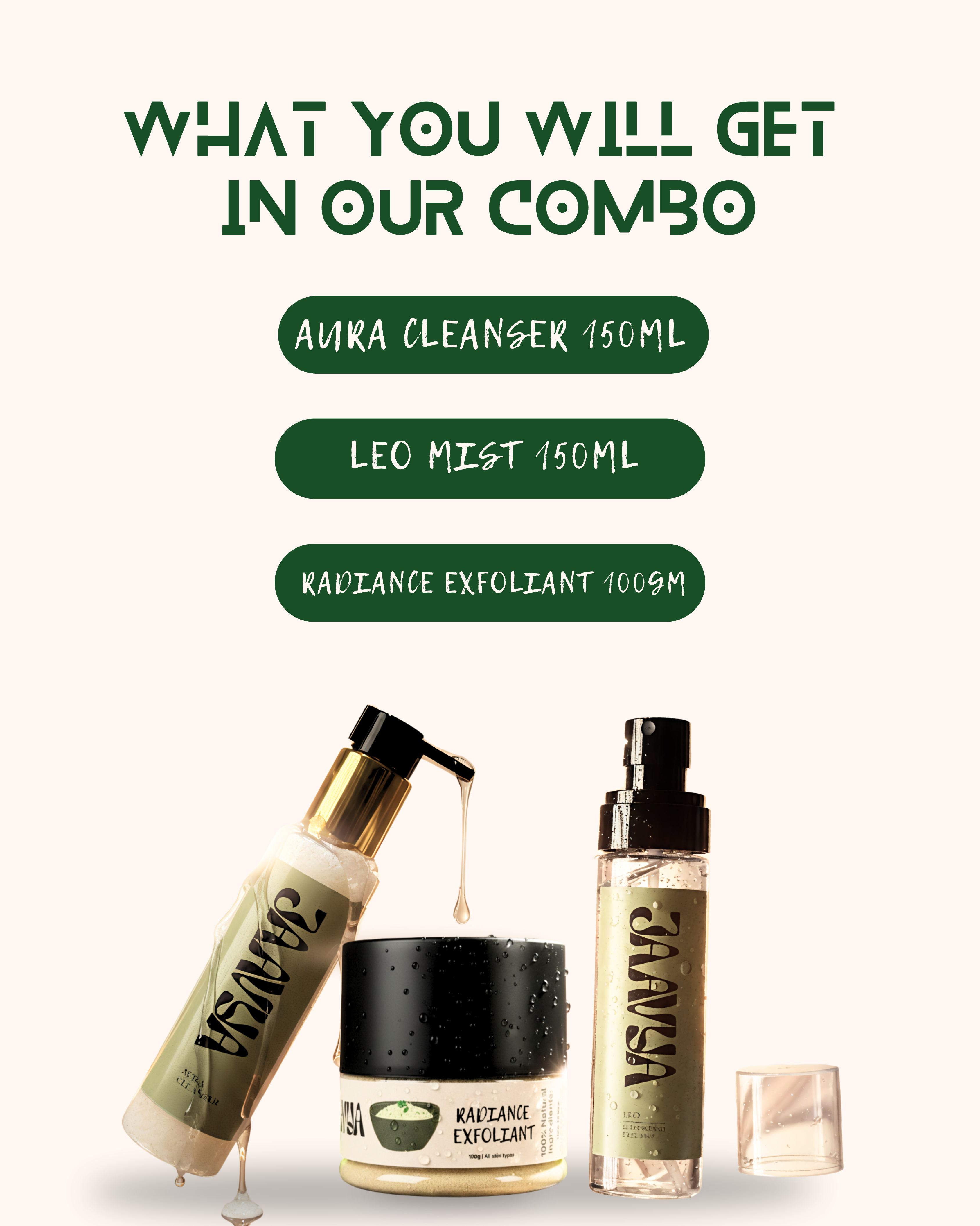 JAAVYA Facial Care Trio 