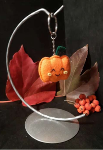 Kürbis Schlüsselanhänger