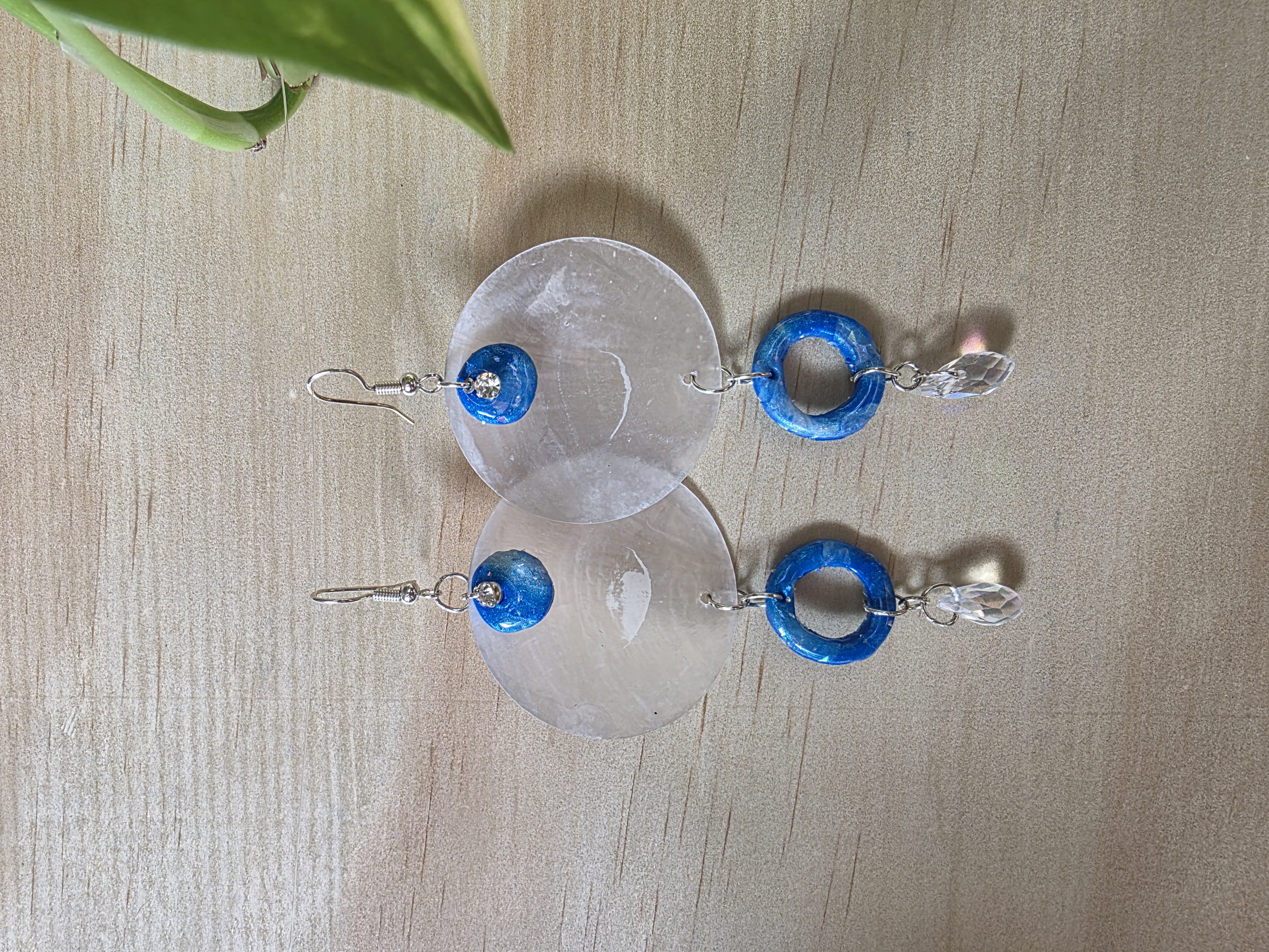 Unique Capiz Earrings