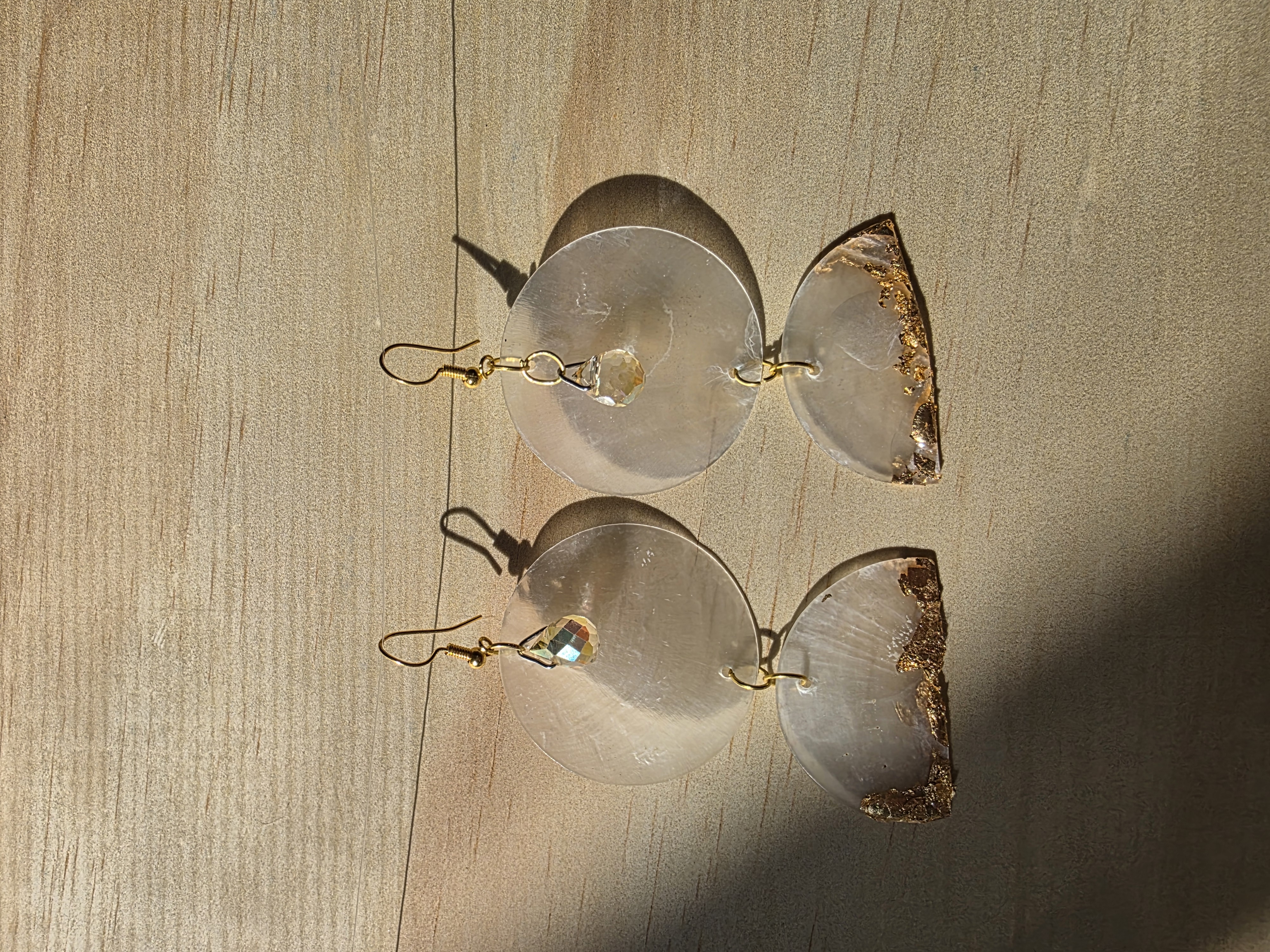 Unique Capiz Earrings