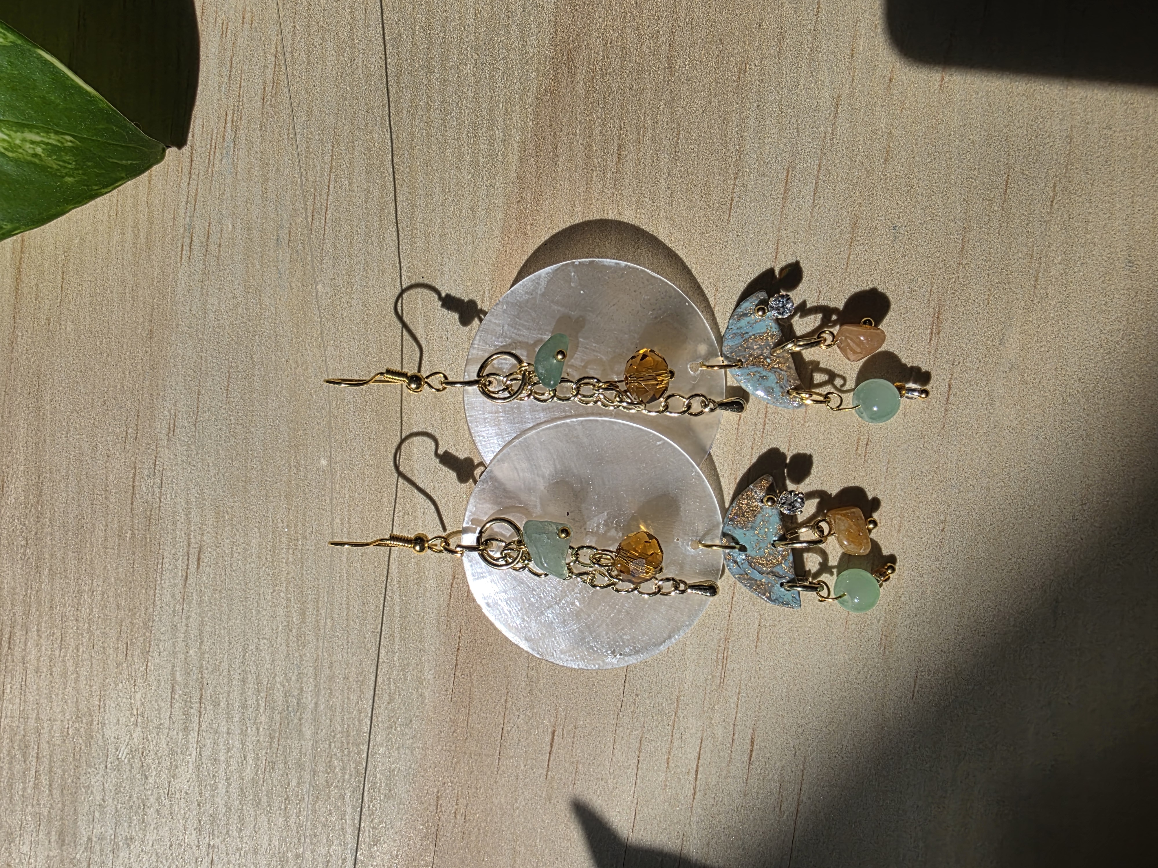 Unique Capiz Earrings