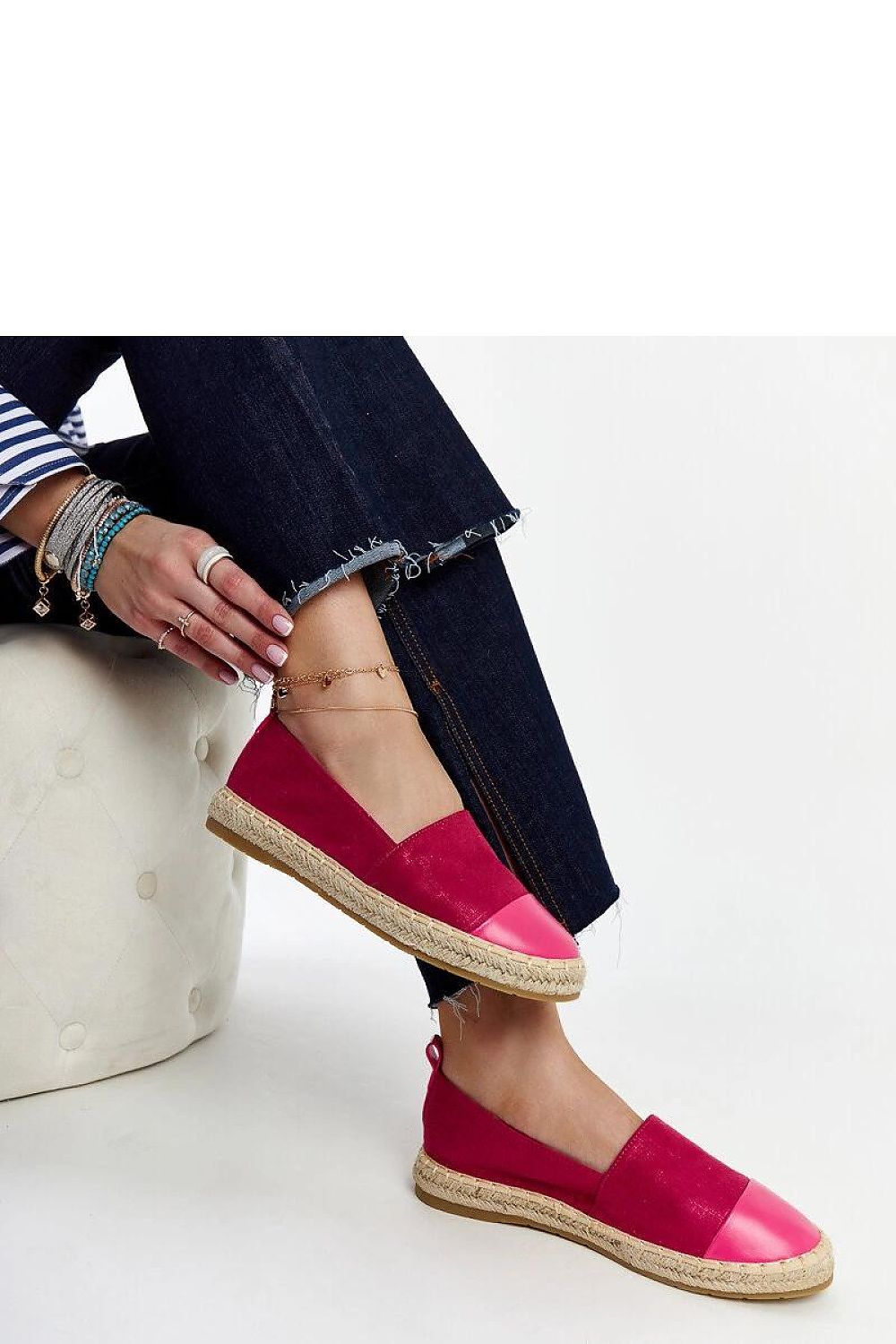 Espadrille feminina rosa