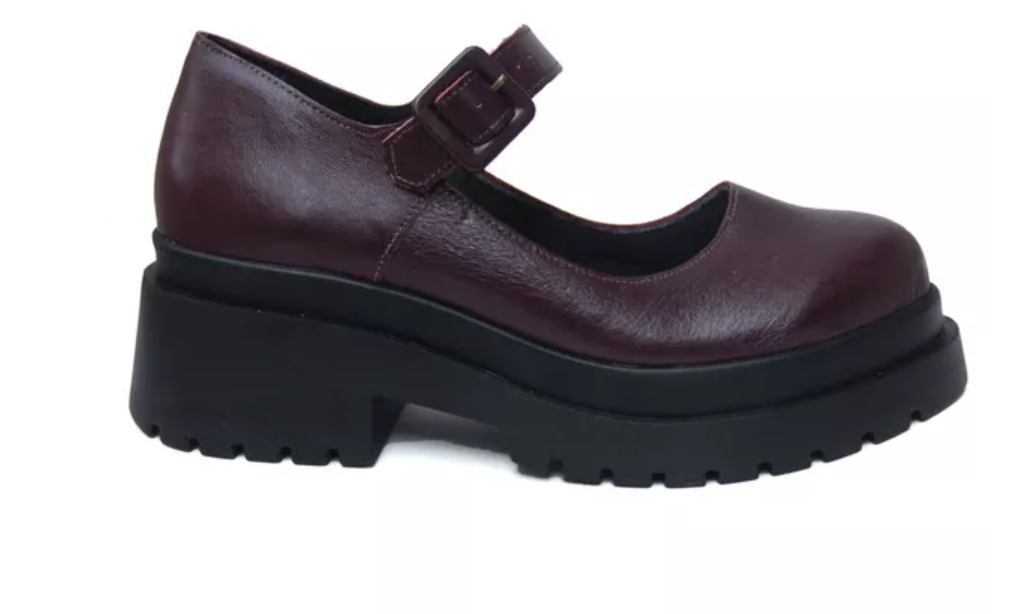 Sapatos plataforma fechada serenata