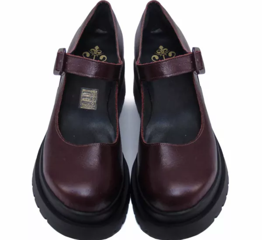 Sapatos plataforma fechada serenata