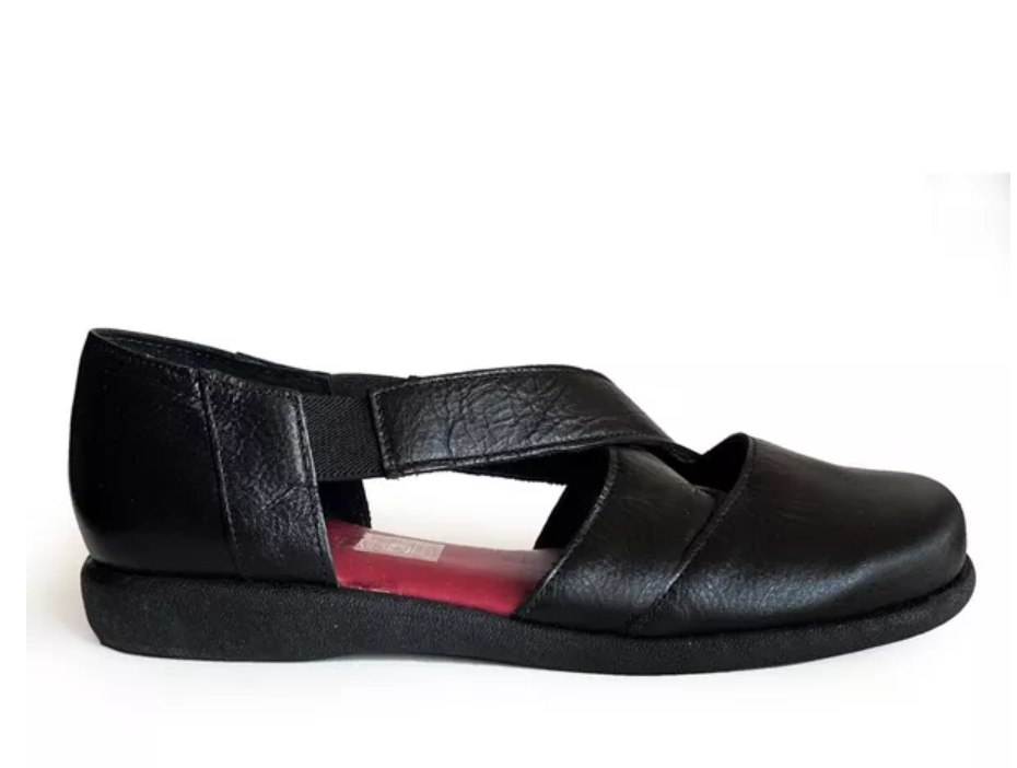 Sapato em Couro Super Macio preto
