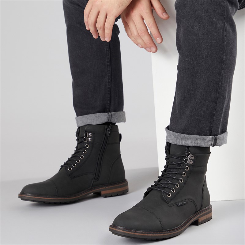 Bota Sherman masculina preta