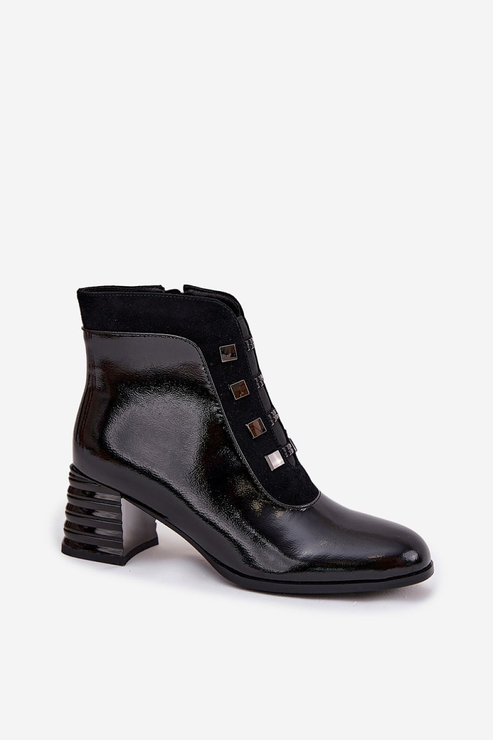 Botas de couro feminino