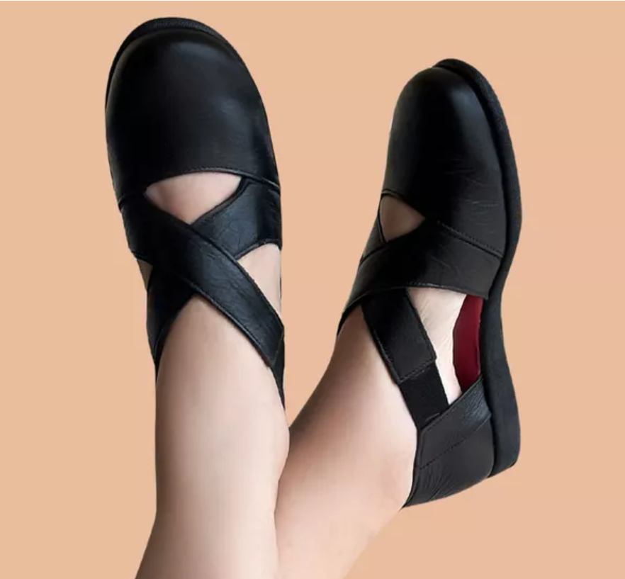 Sapato em Couro Super Macio preto