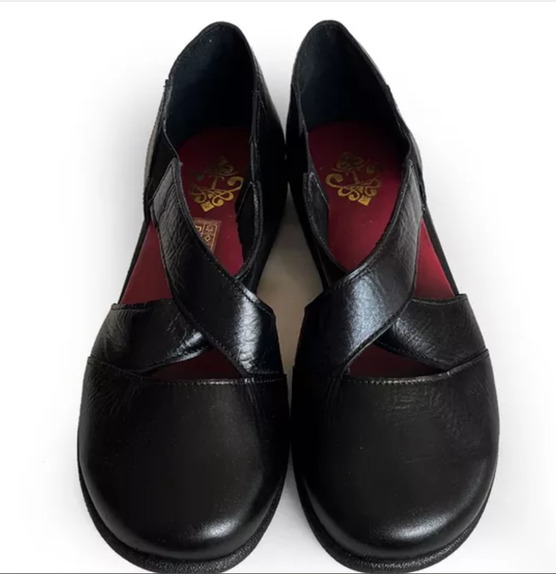 Sapato em Couro Super Macio preto