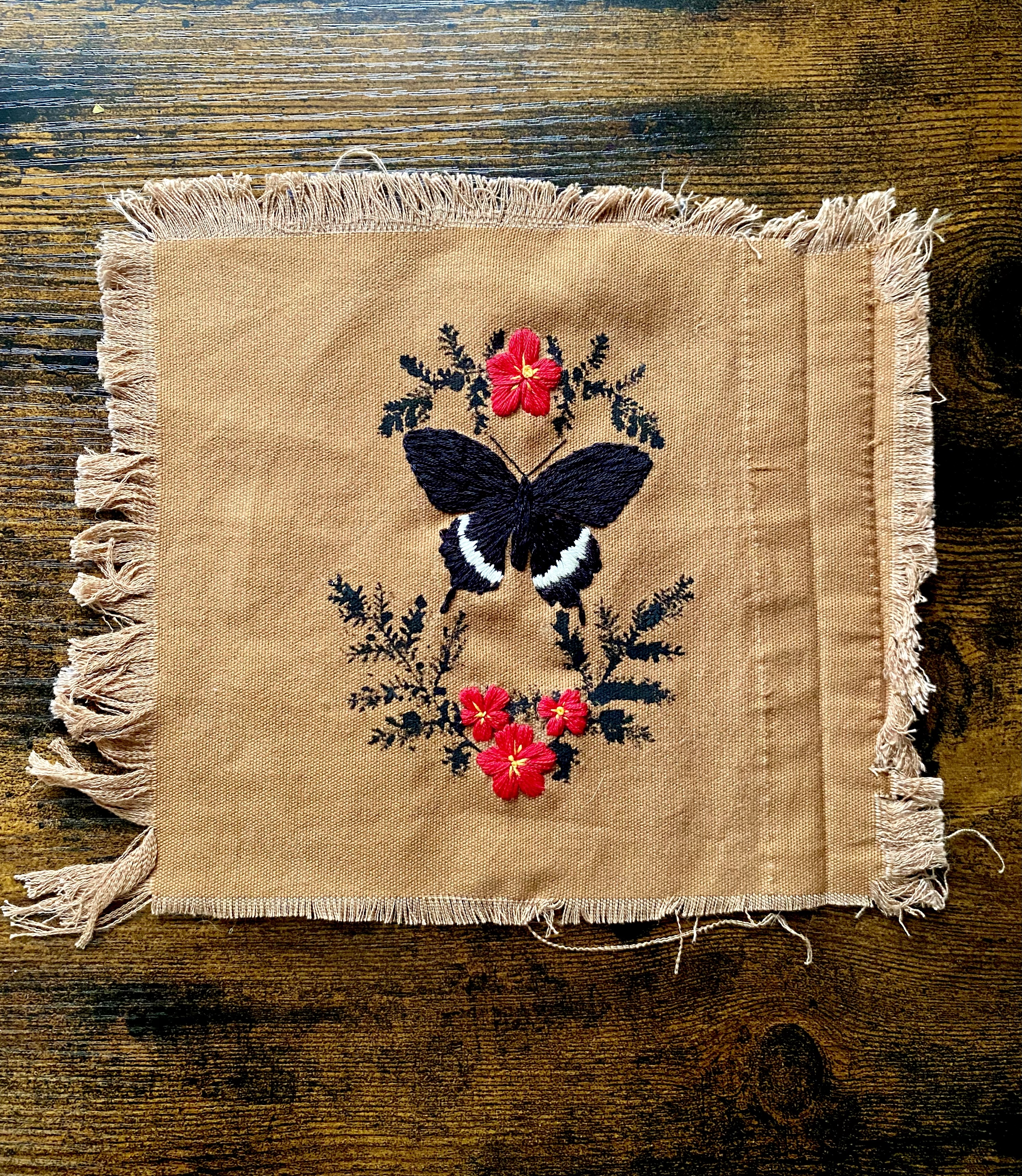 Butterfly on Carhartt