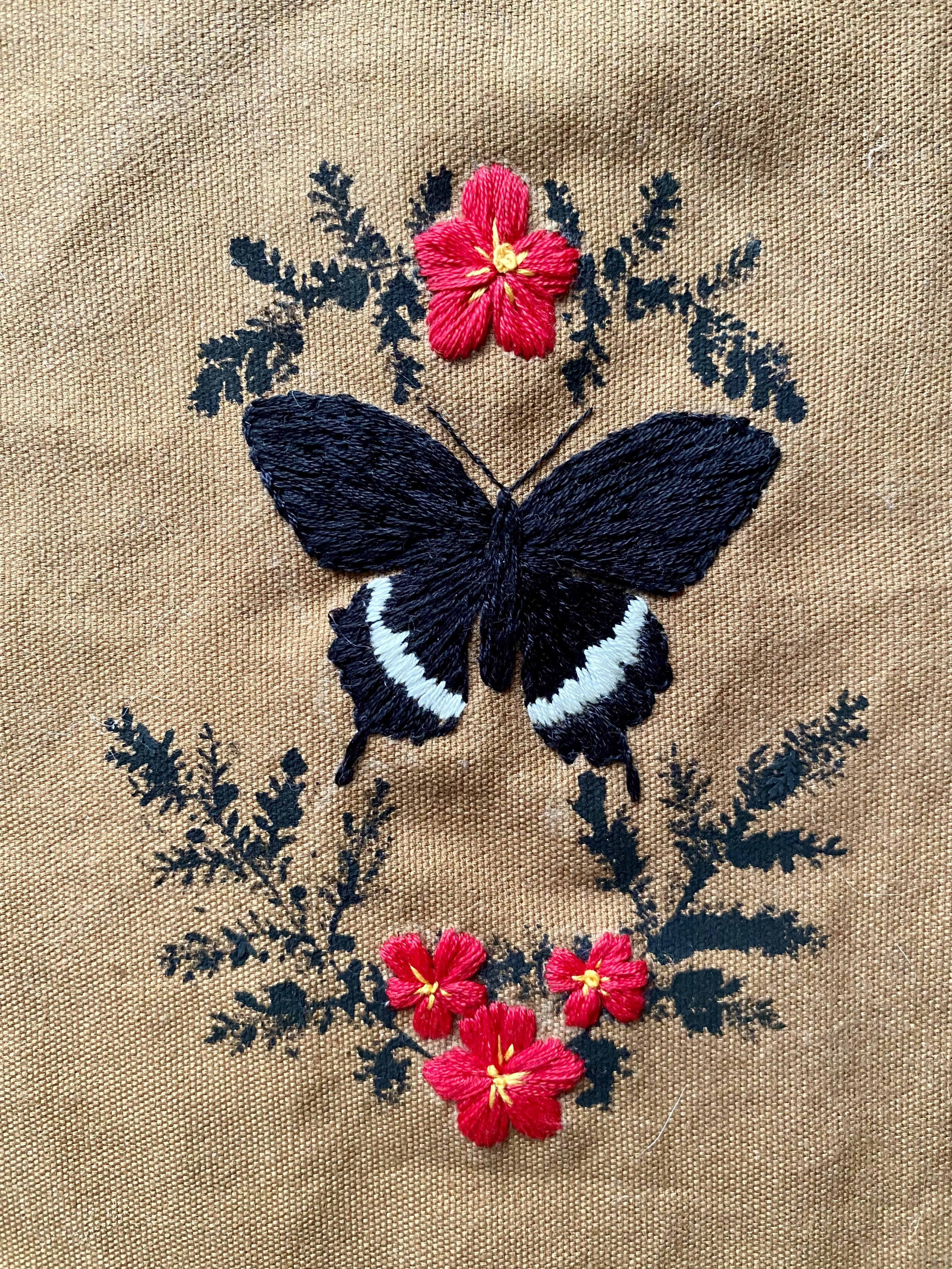 Butterfly on Carhartt
