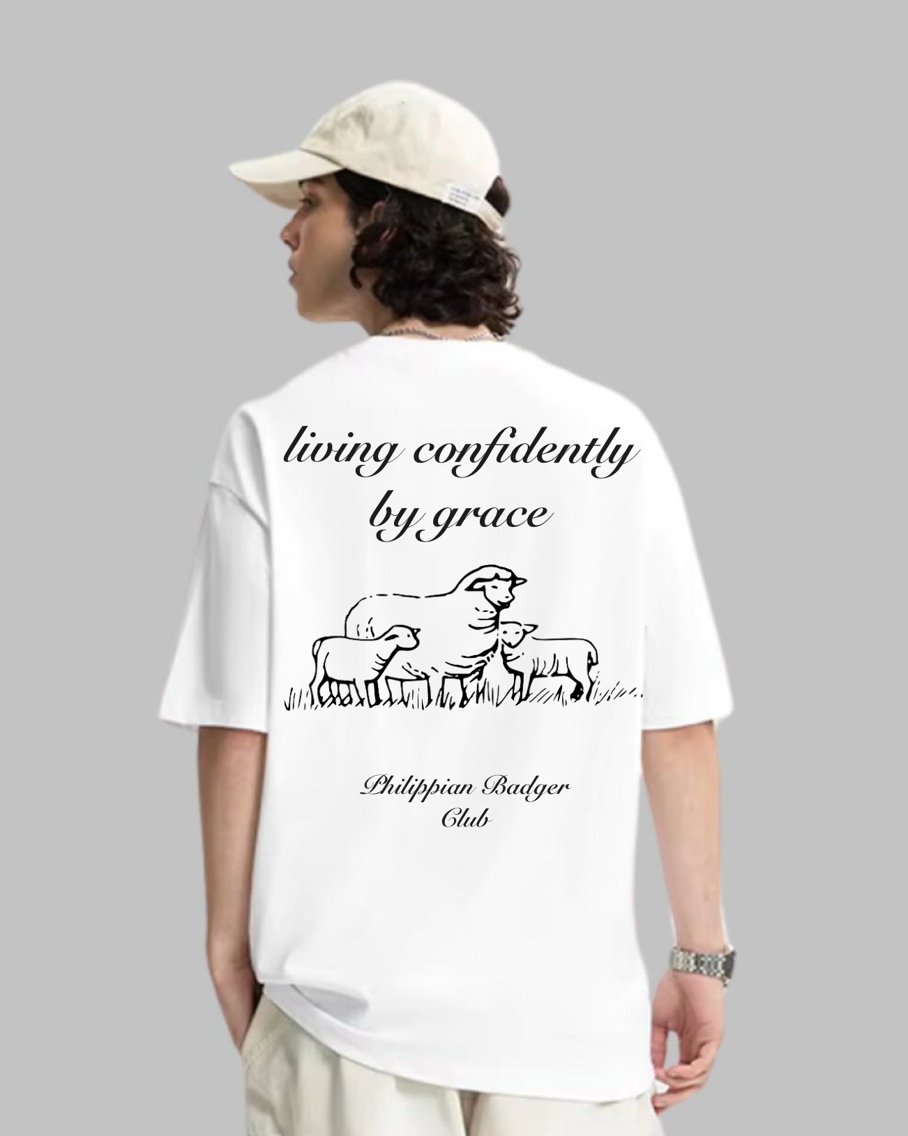 Living Confidently by Grace pb club T-shirt 