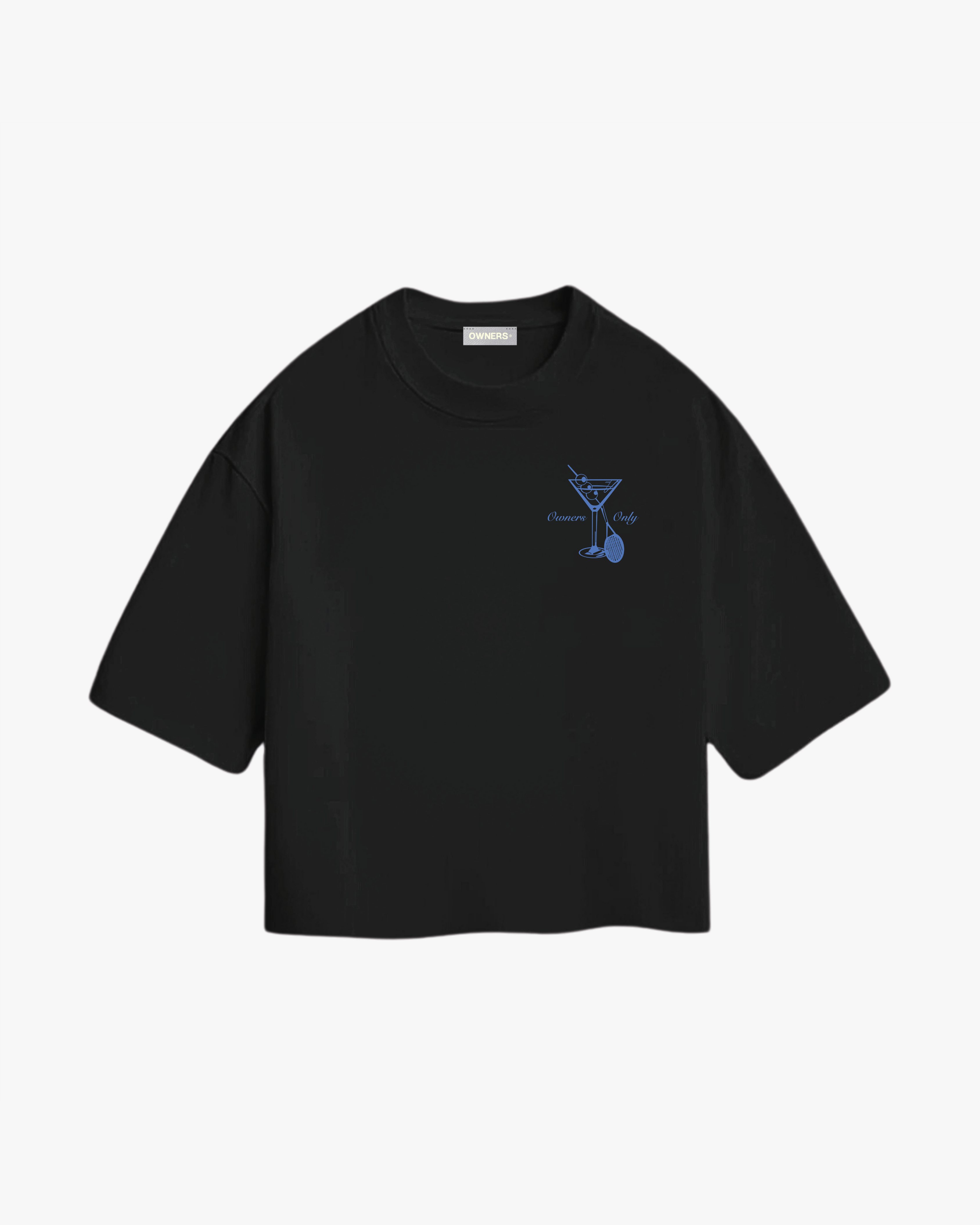 Sporty & Rich Black Tee