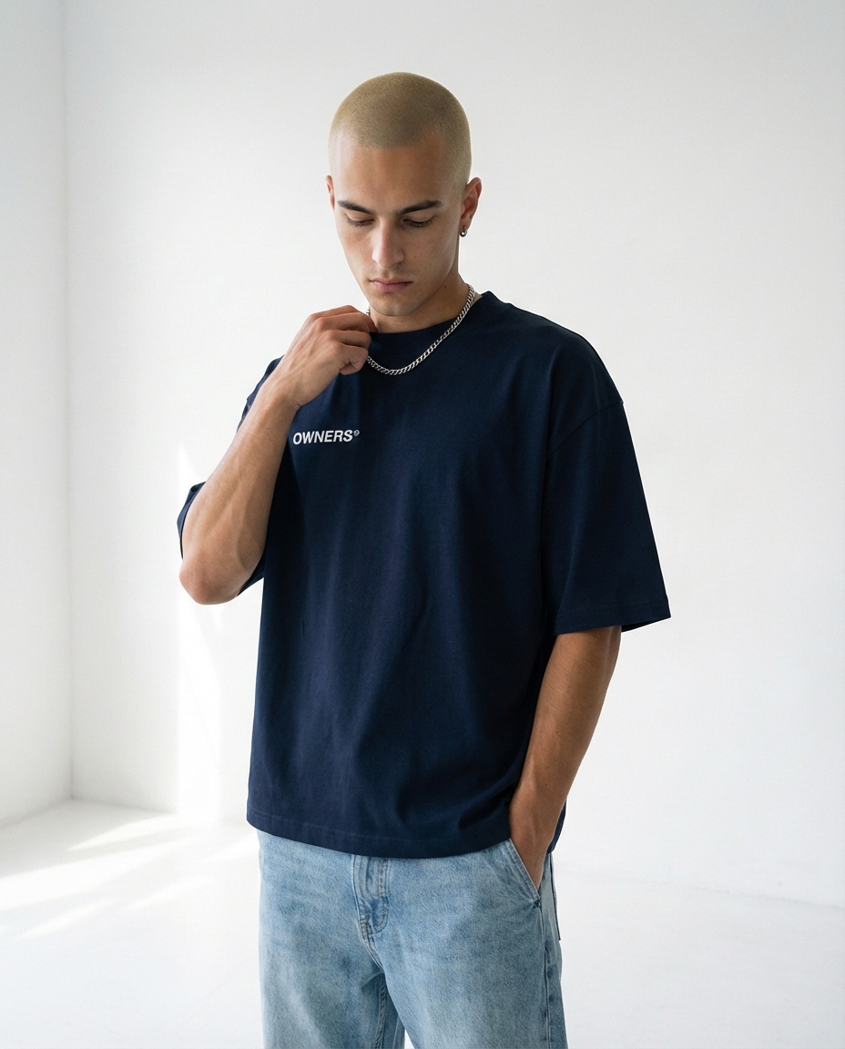 Heart Breakers Navy Tee