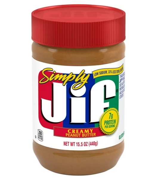 Simply Jif Creamy Peanut Butter