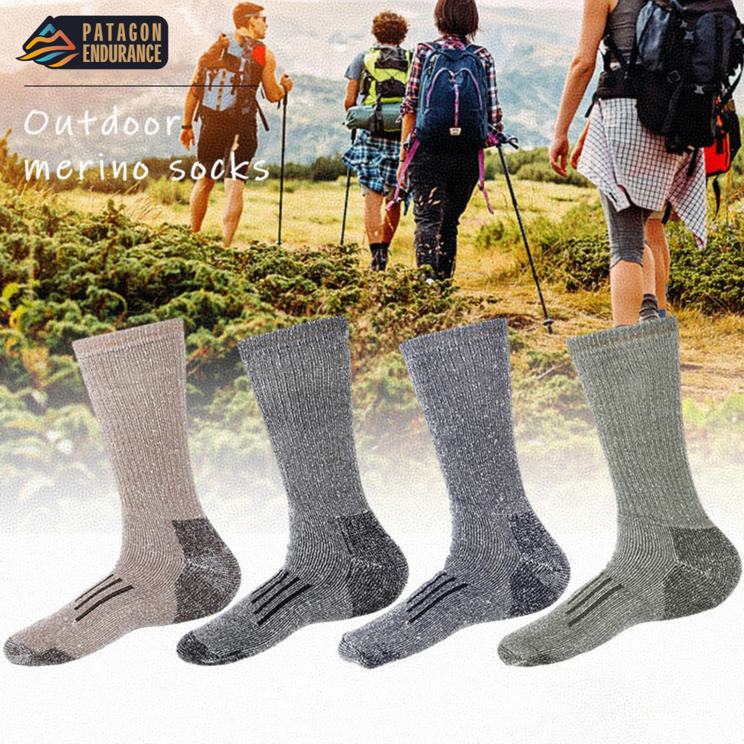 Calcetas 55% Lana Merino