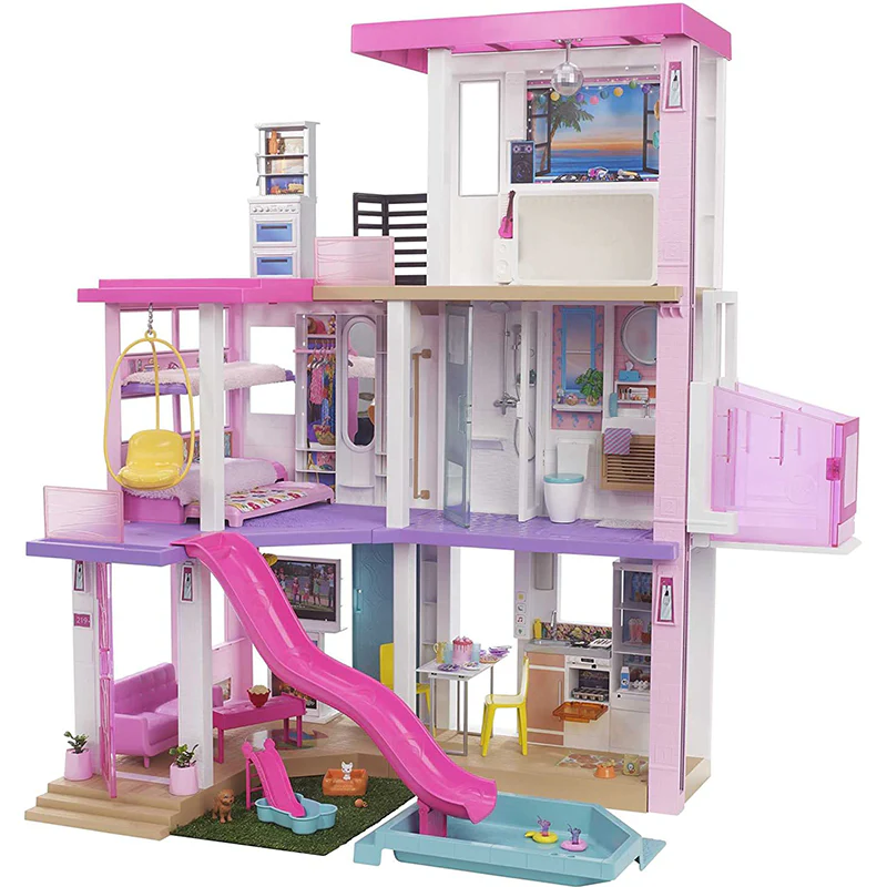 Three-Story Dollhouse Playset