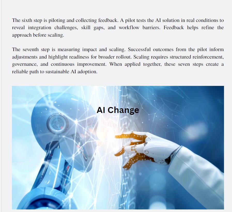 AI Adoption Change Playbook for Organizations