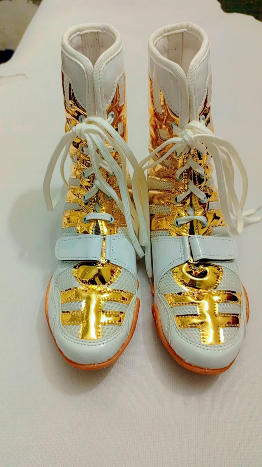 Golden Boxing & Wrestling Shoes