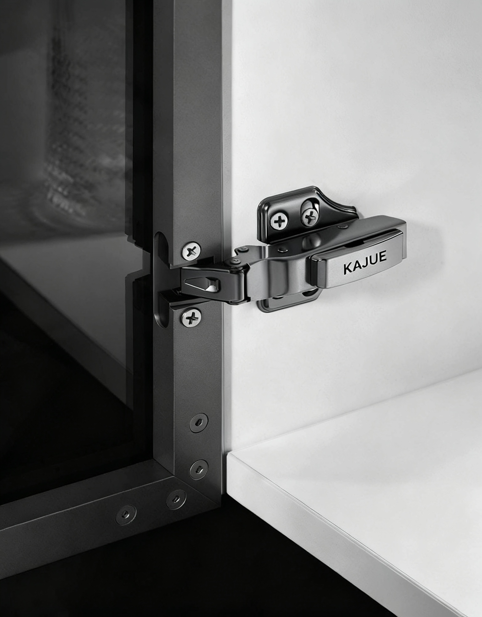 Three-Section Force Damping Hinge For Aluminium-Frame Door
