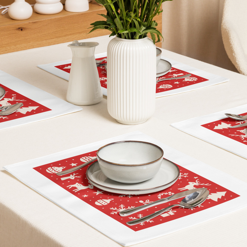 Placemat Set- X-mass