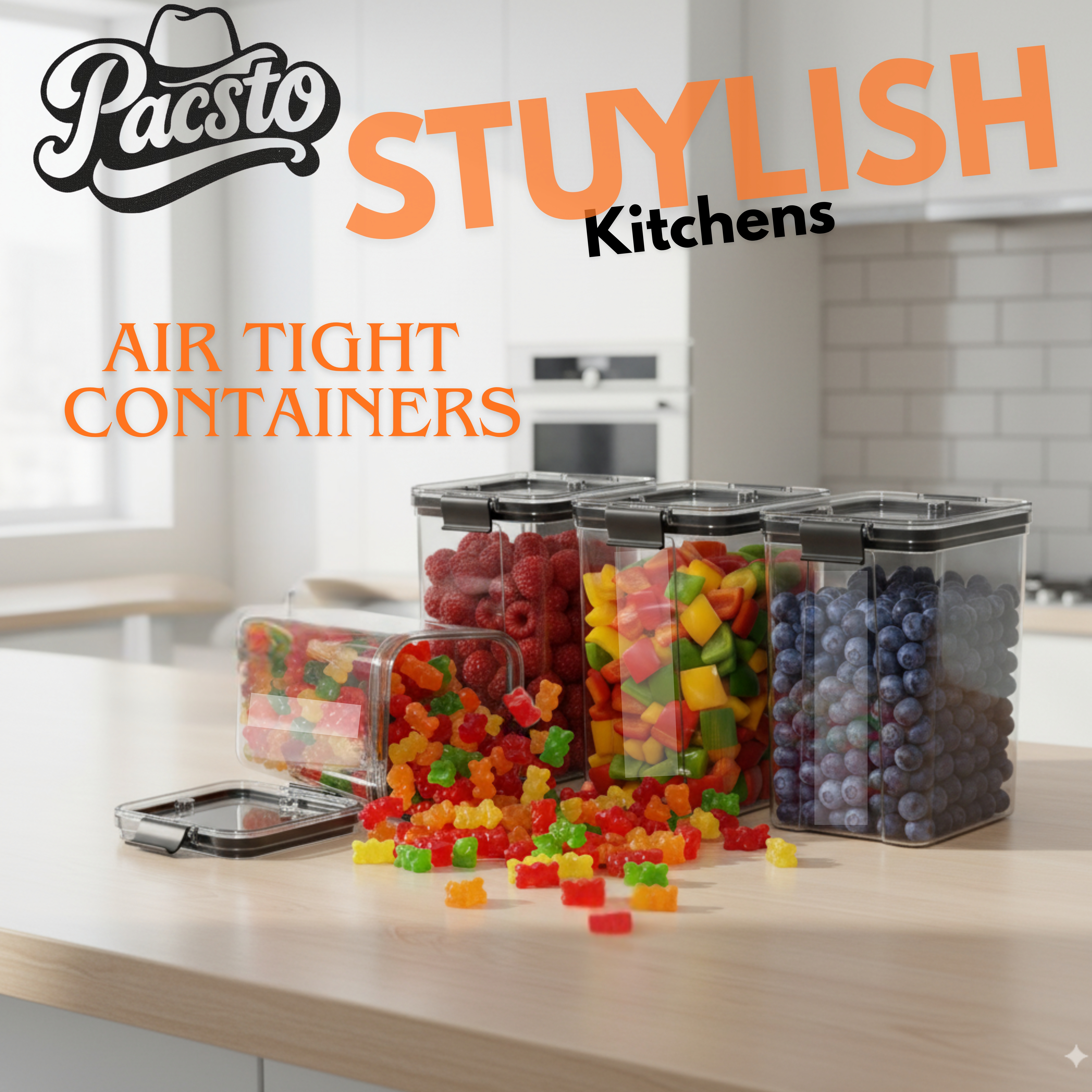 Airtight Stylish Kitchen Set