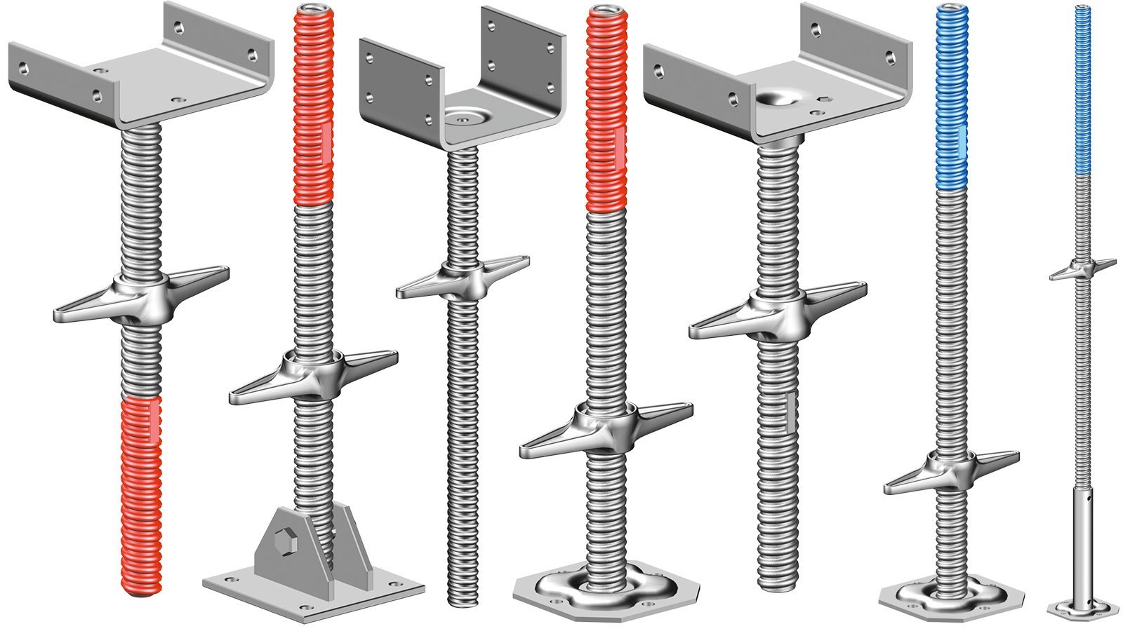 Adjustable Scaffolding Screw Jacks