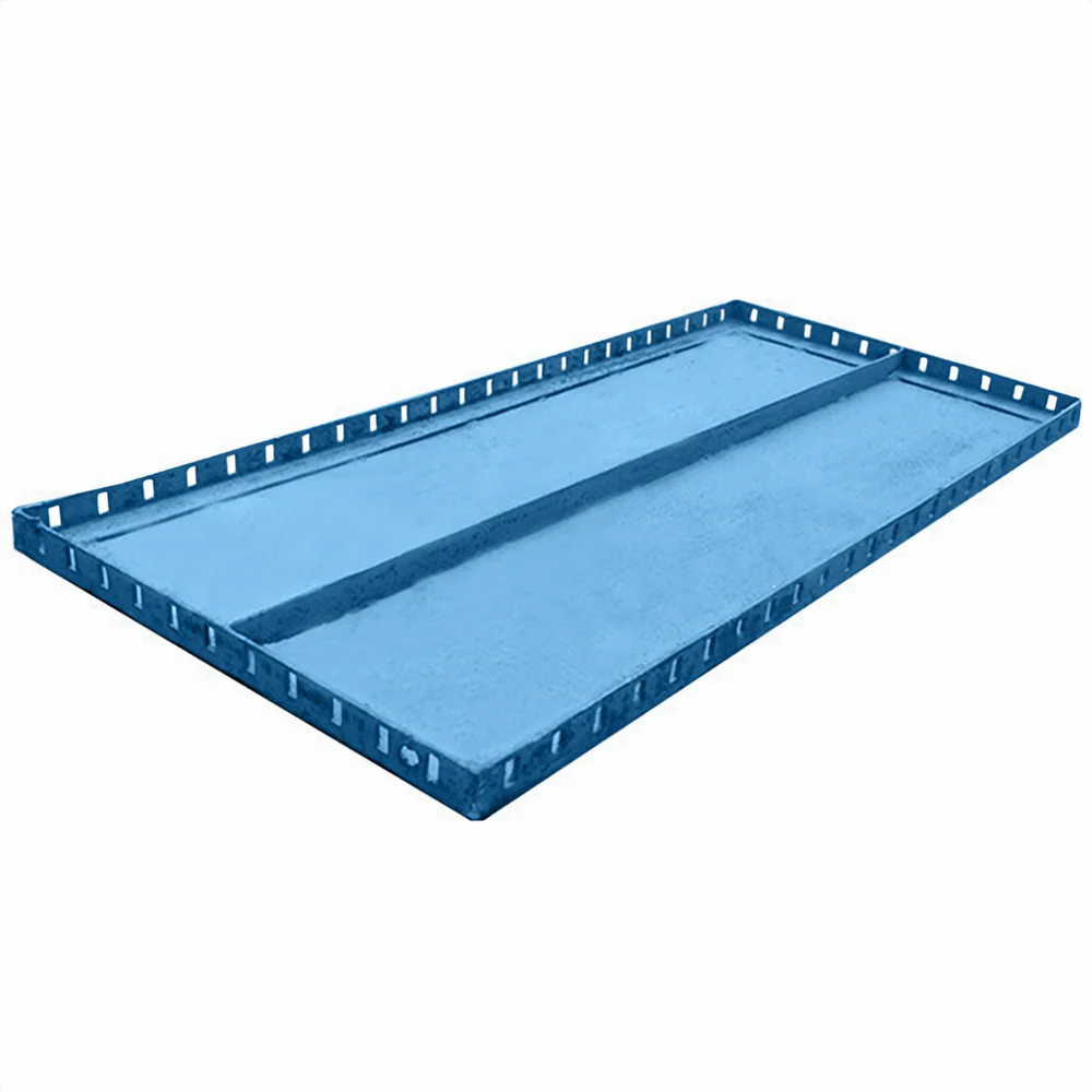 Rectangular plastic pallet