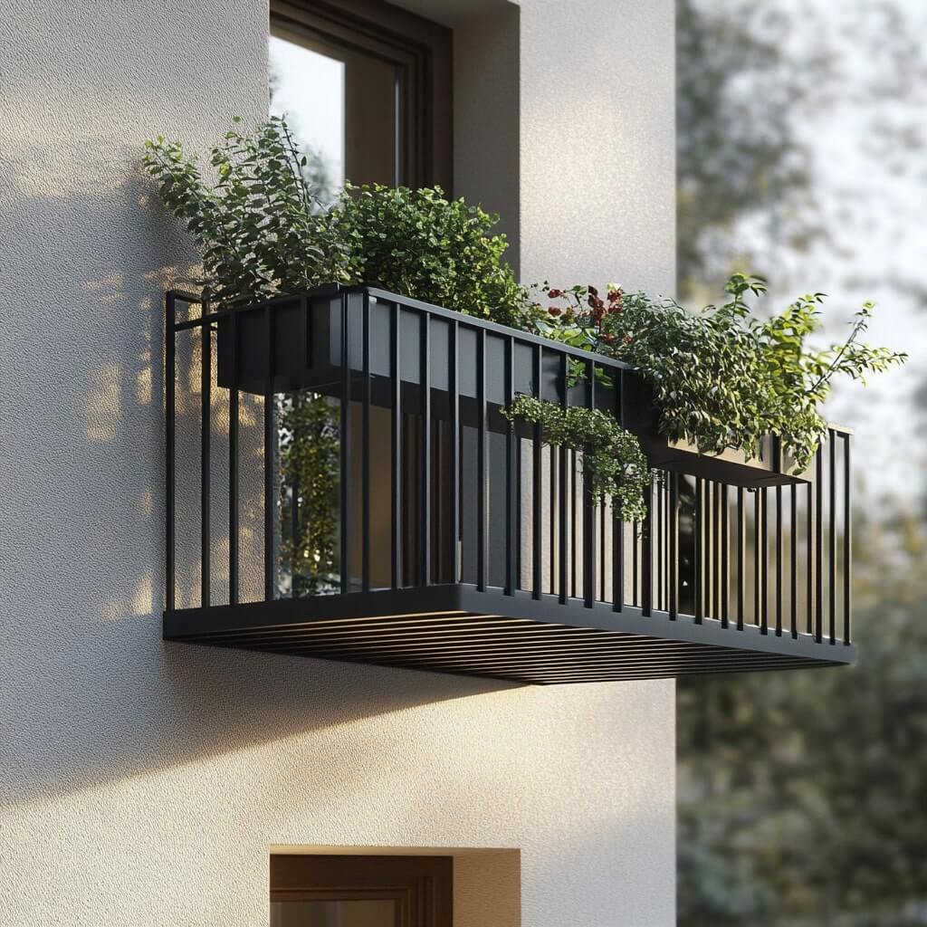 Modern Metal Balcony
