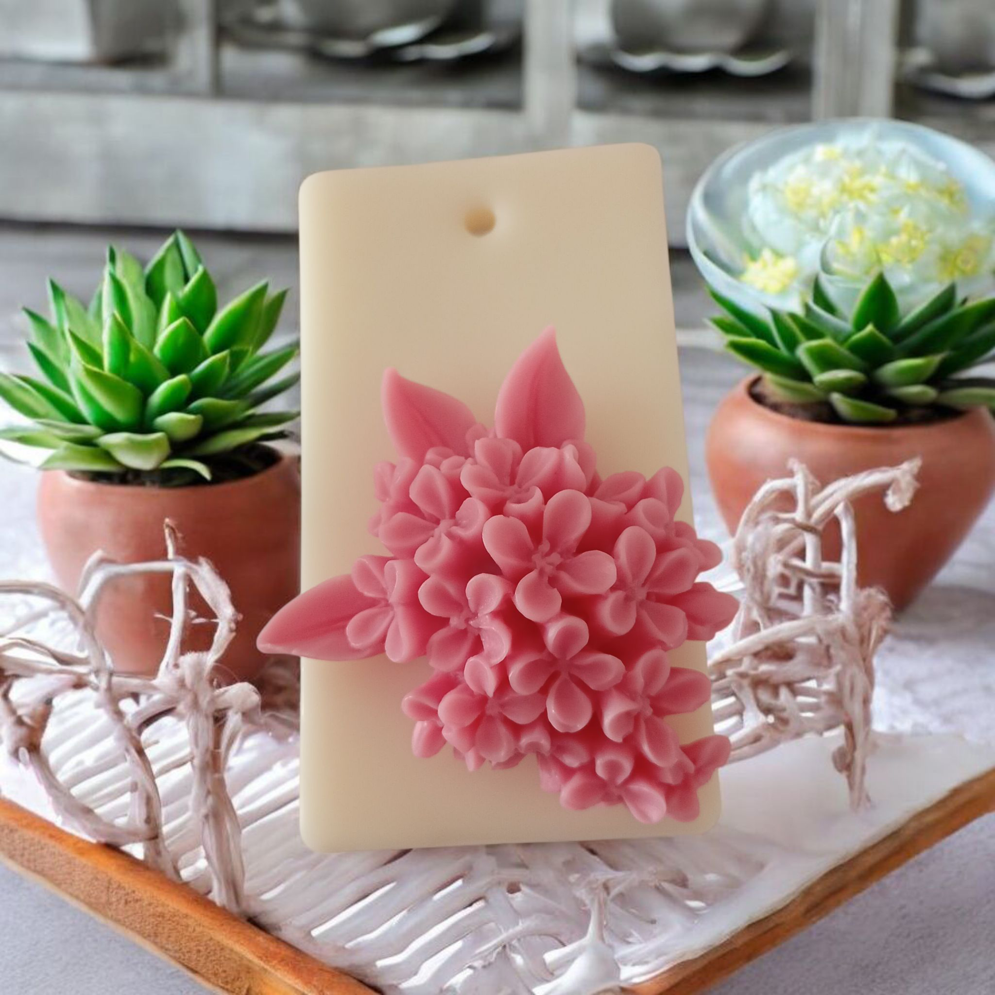 Ambientador aromático de cera 100% natural