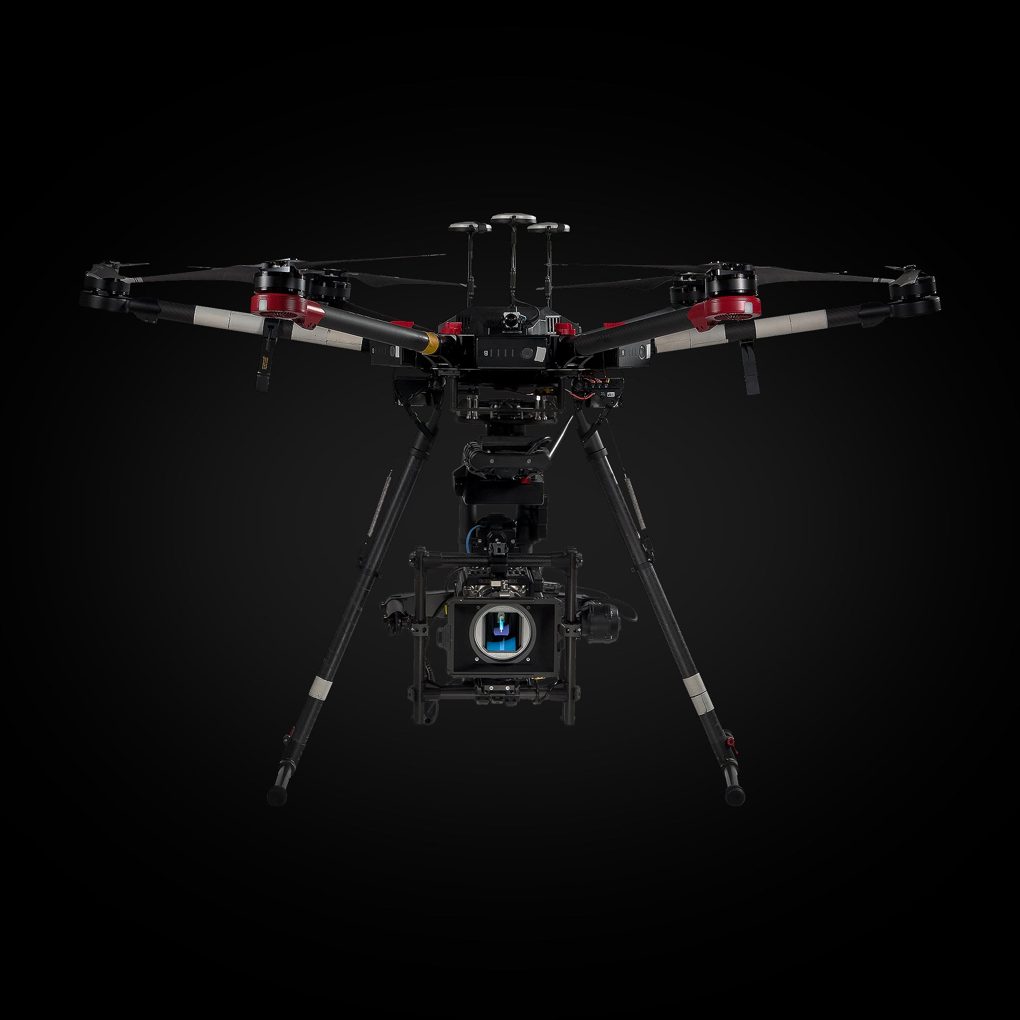DJI Matrice 600 + Movi + Red