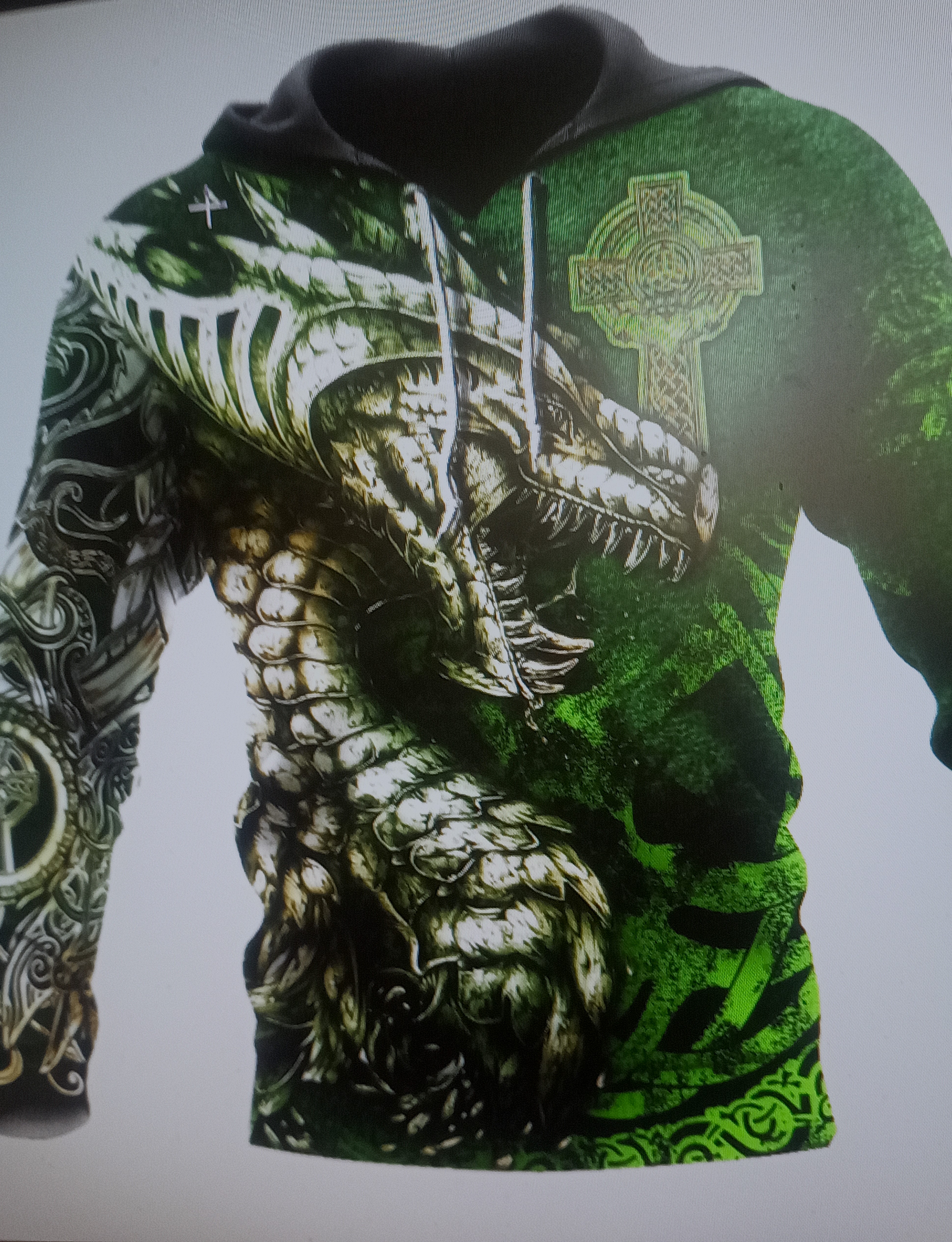 Celtic Dragon Graphic Hoodie