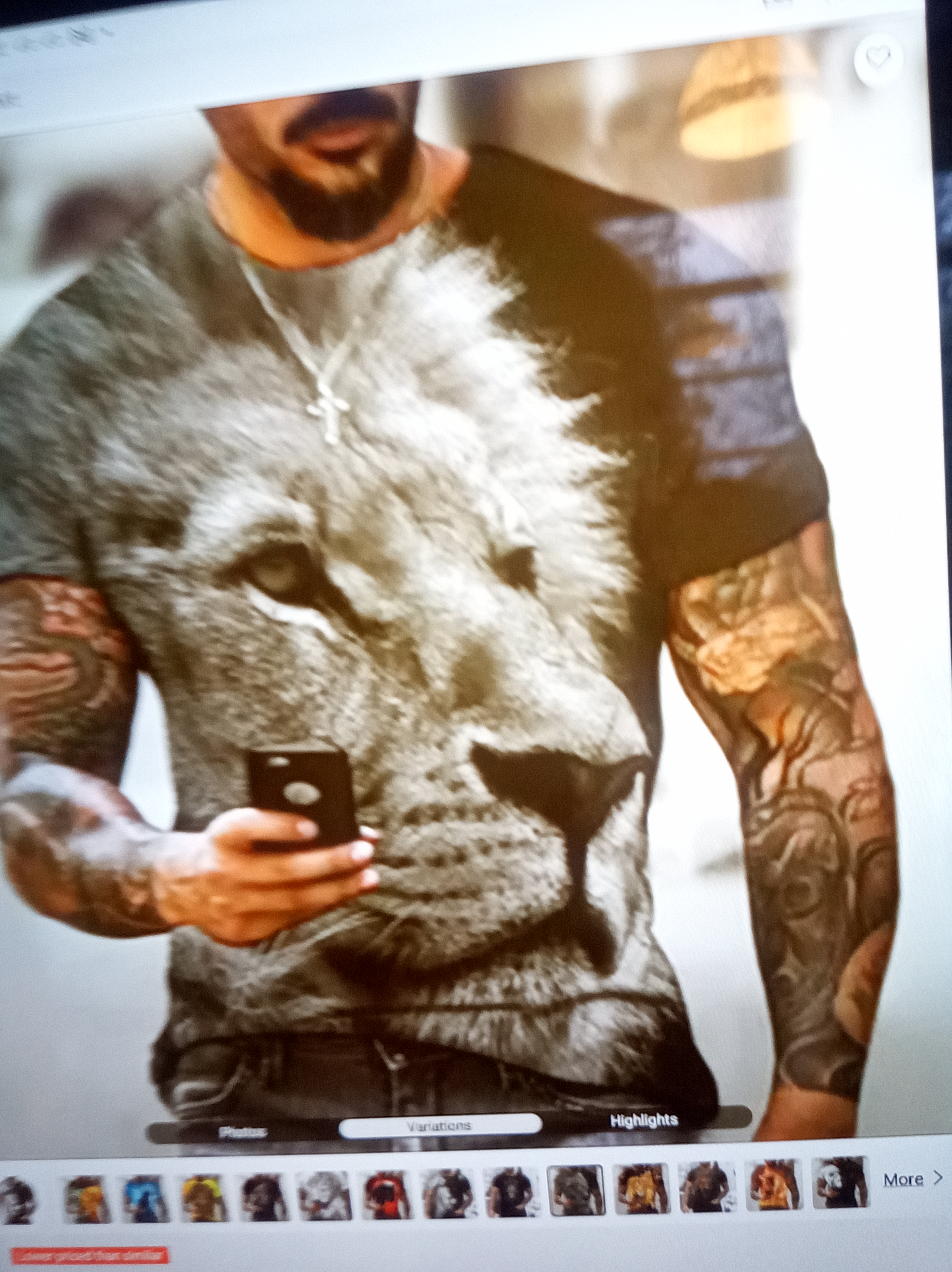 Lion Graphic T-Shirt