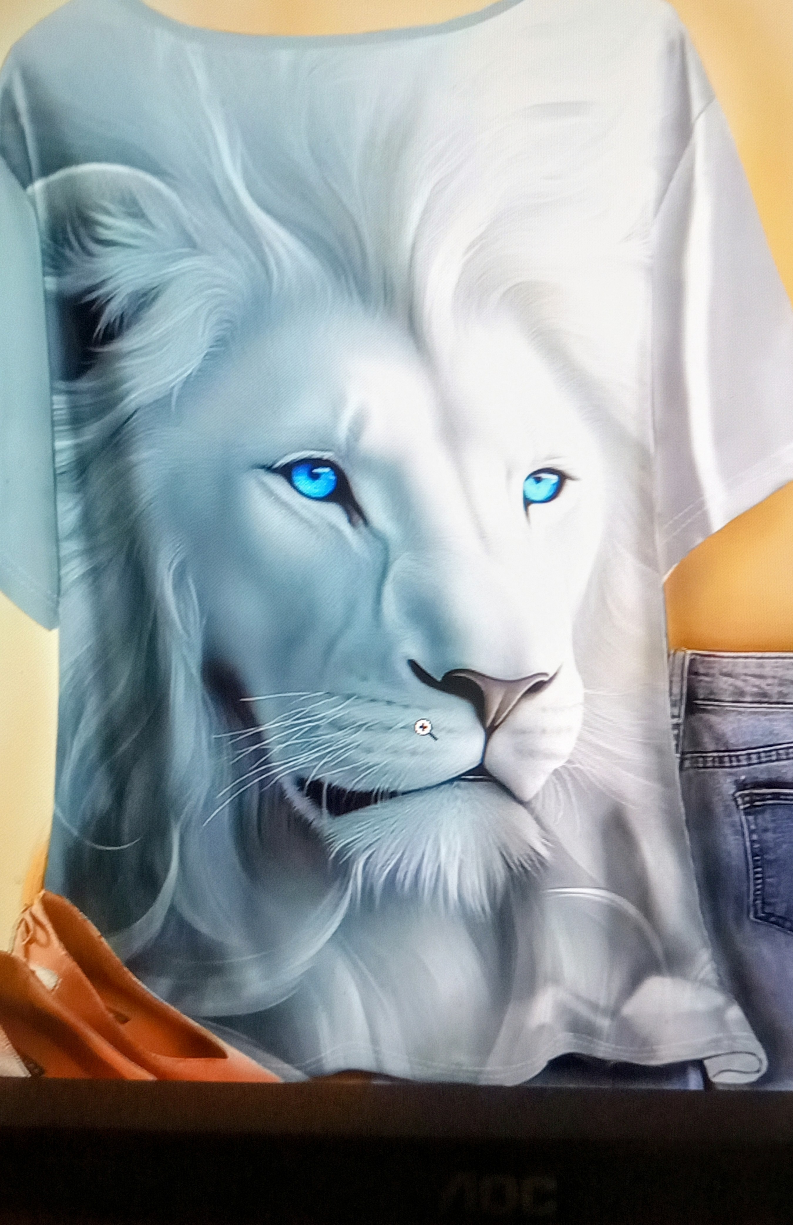 White Lion Graphic T-Shirt