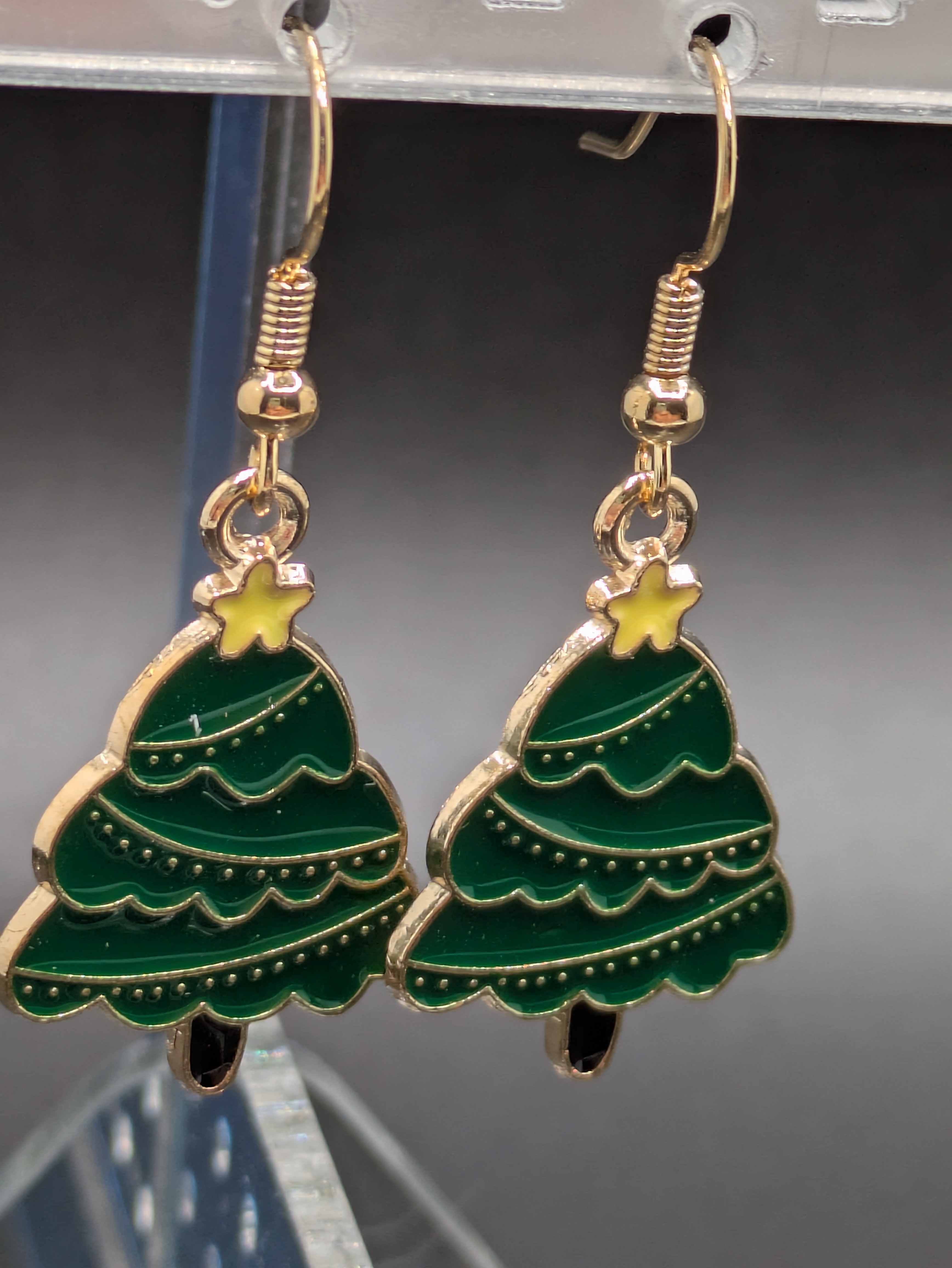 Christmas Tree Earrings