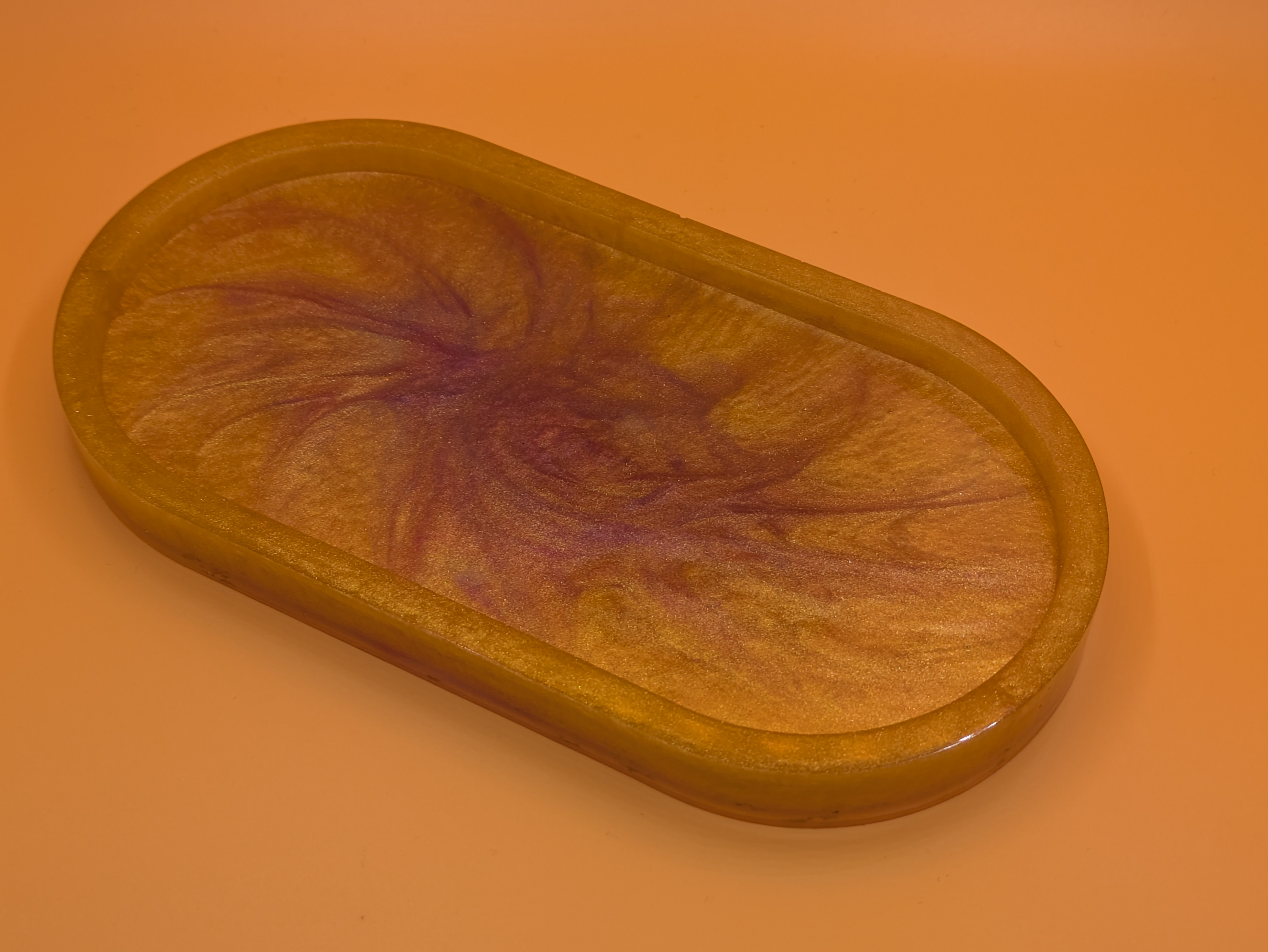 Resin Oval Tray