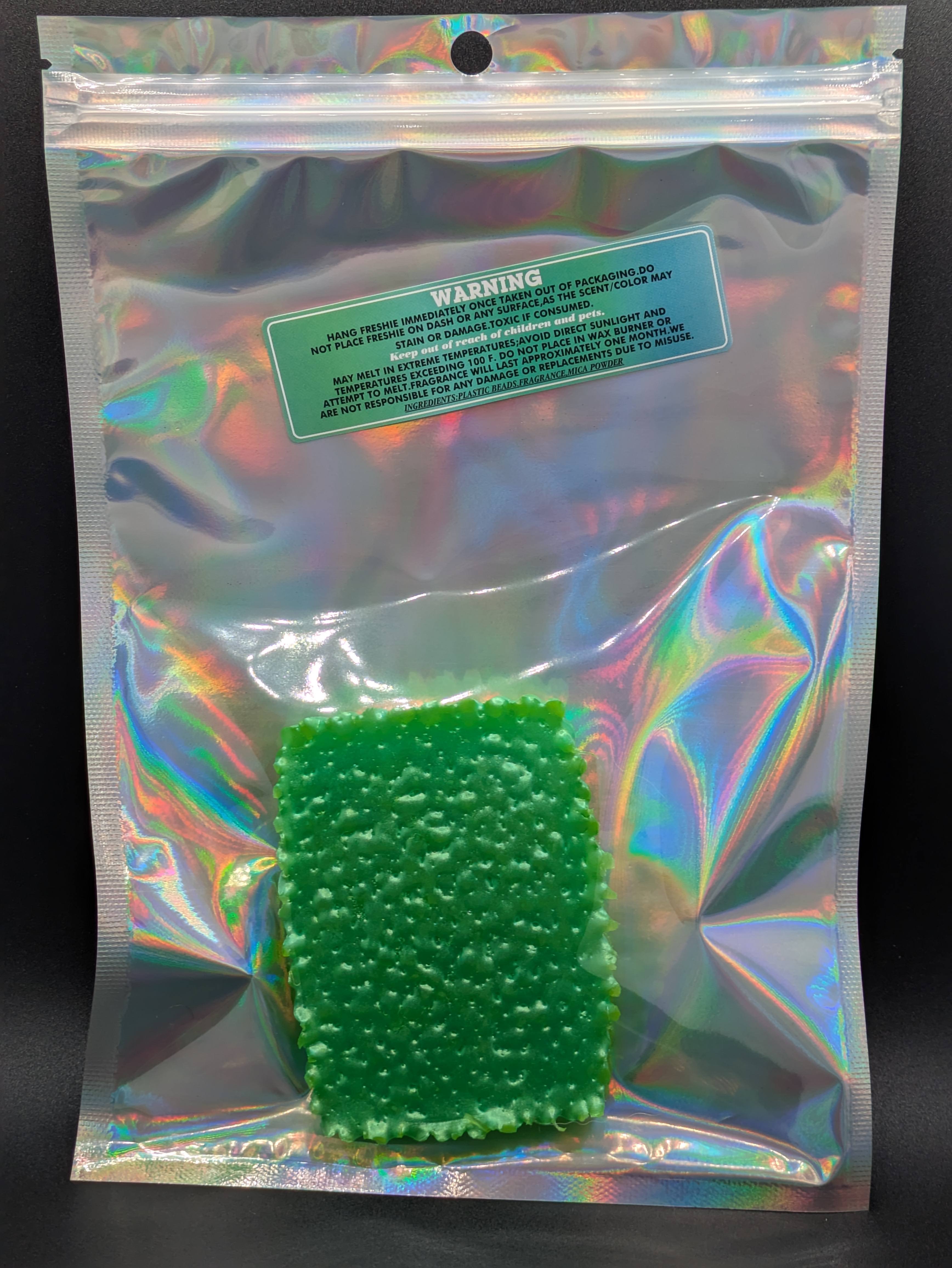 Rectangular car freshie -Med