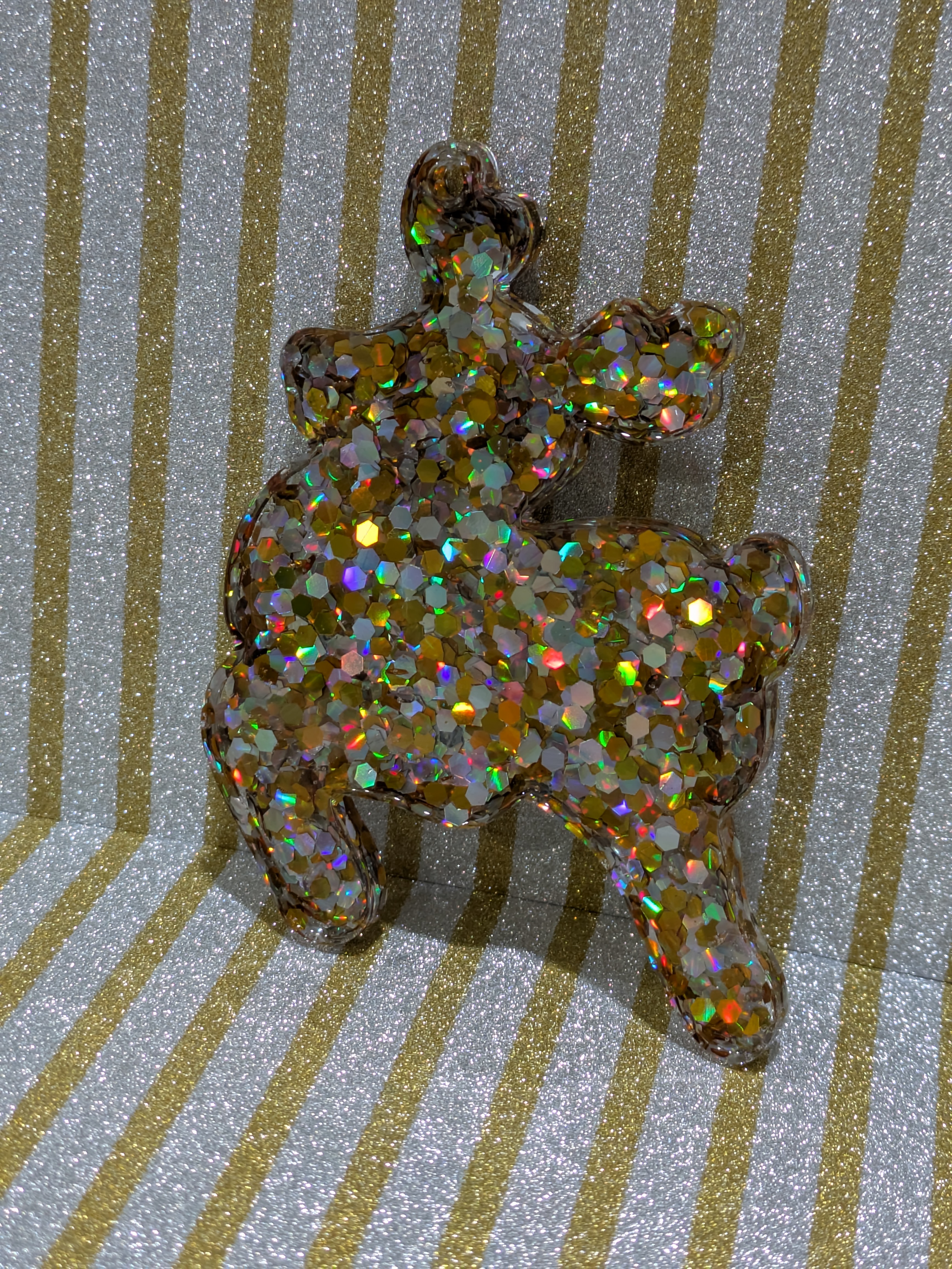 Glitter Reindeer Ornament