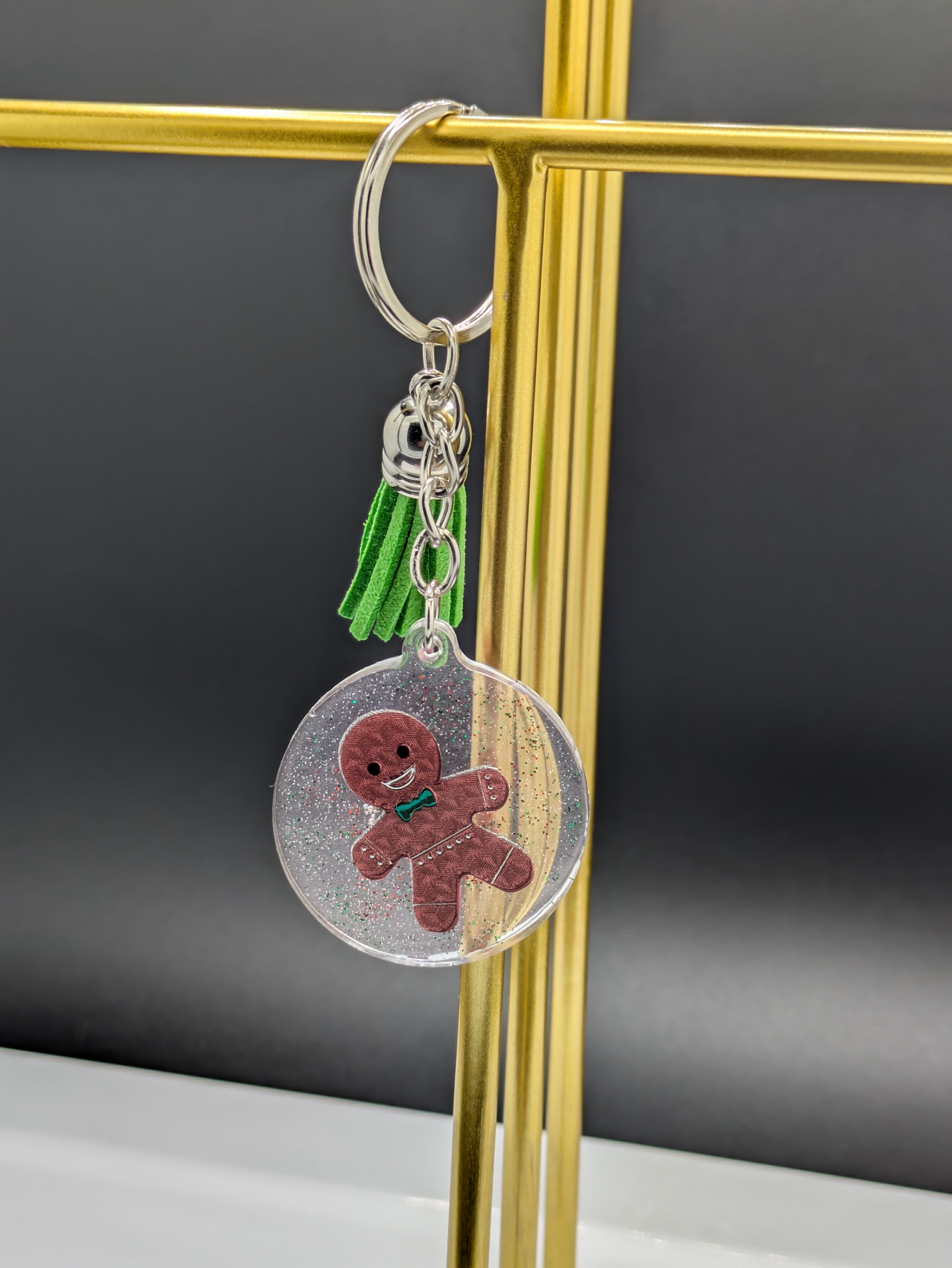 Gingerbread Man Keychain