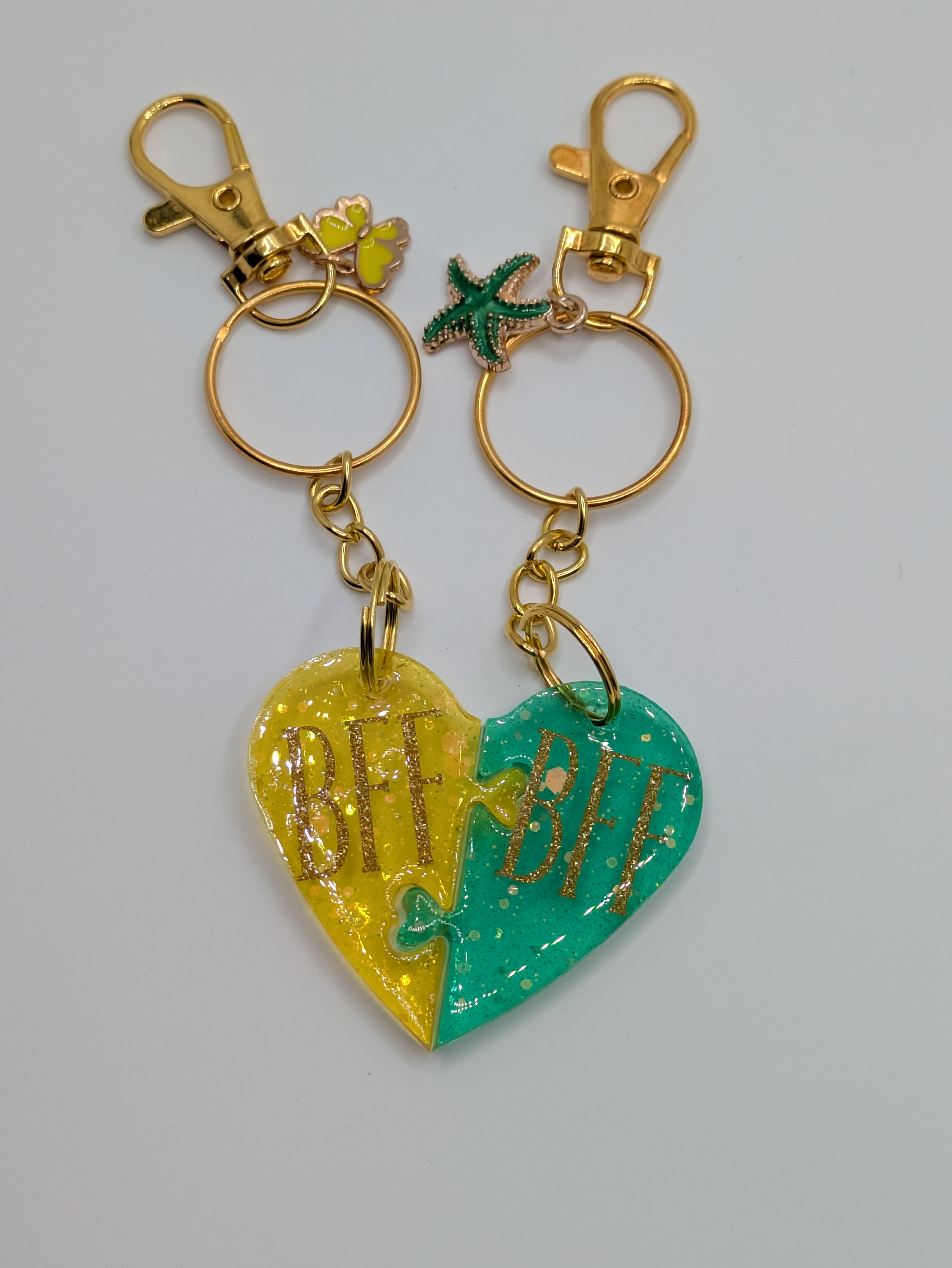 Best Friends Keychain Set