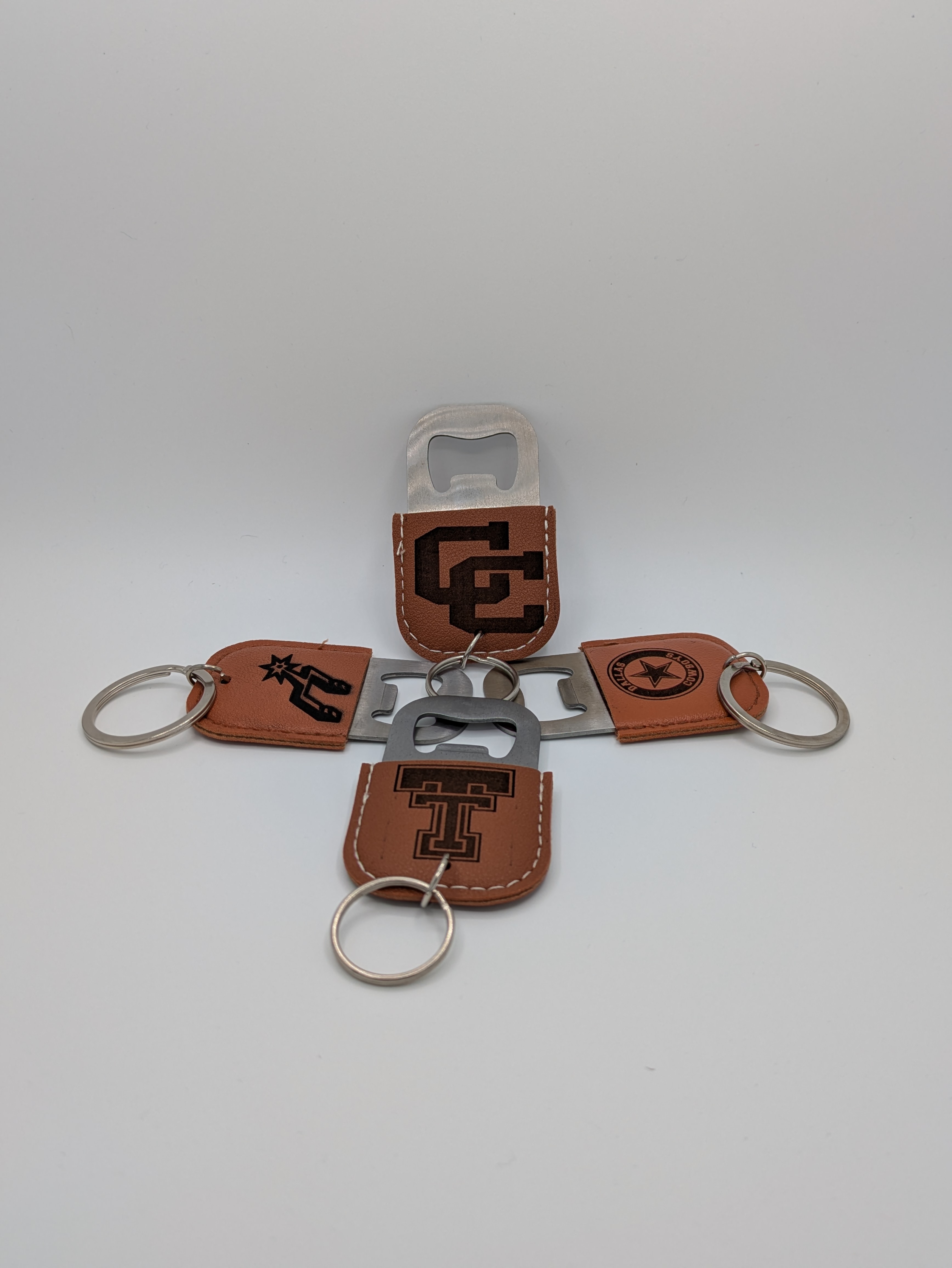 Leather Keychain Bottle Opener