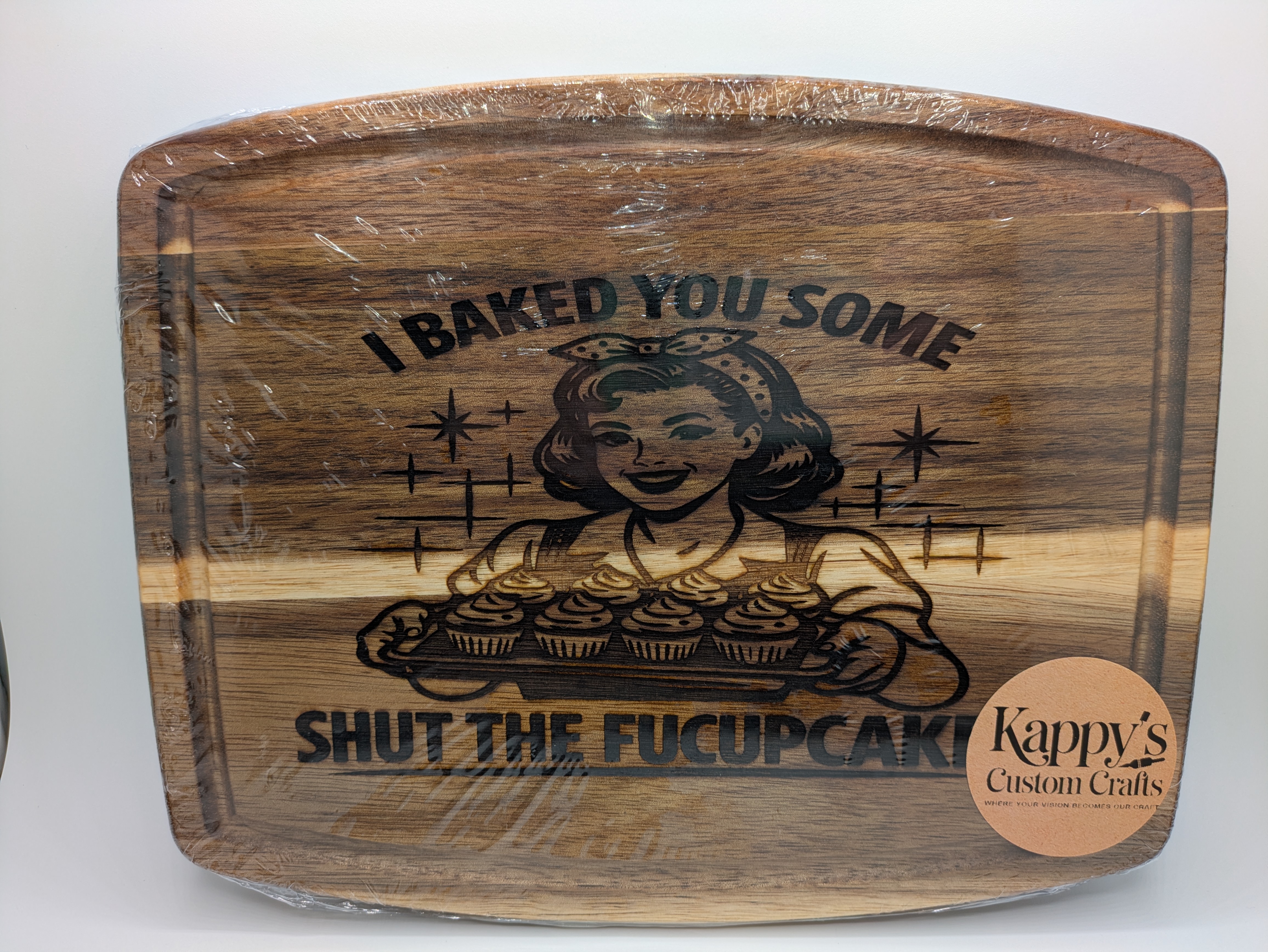 Engraved Wooden Cutting Board