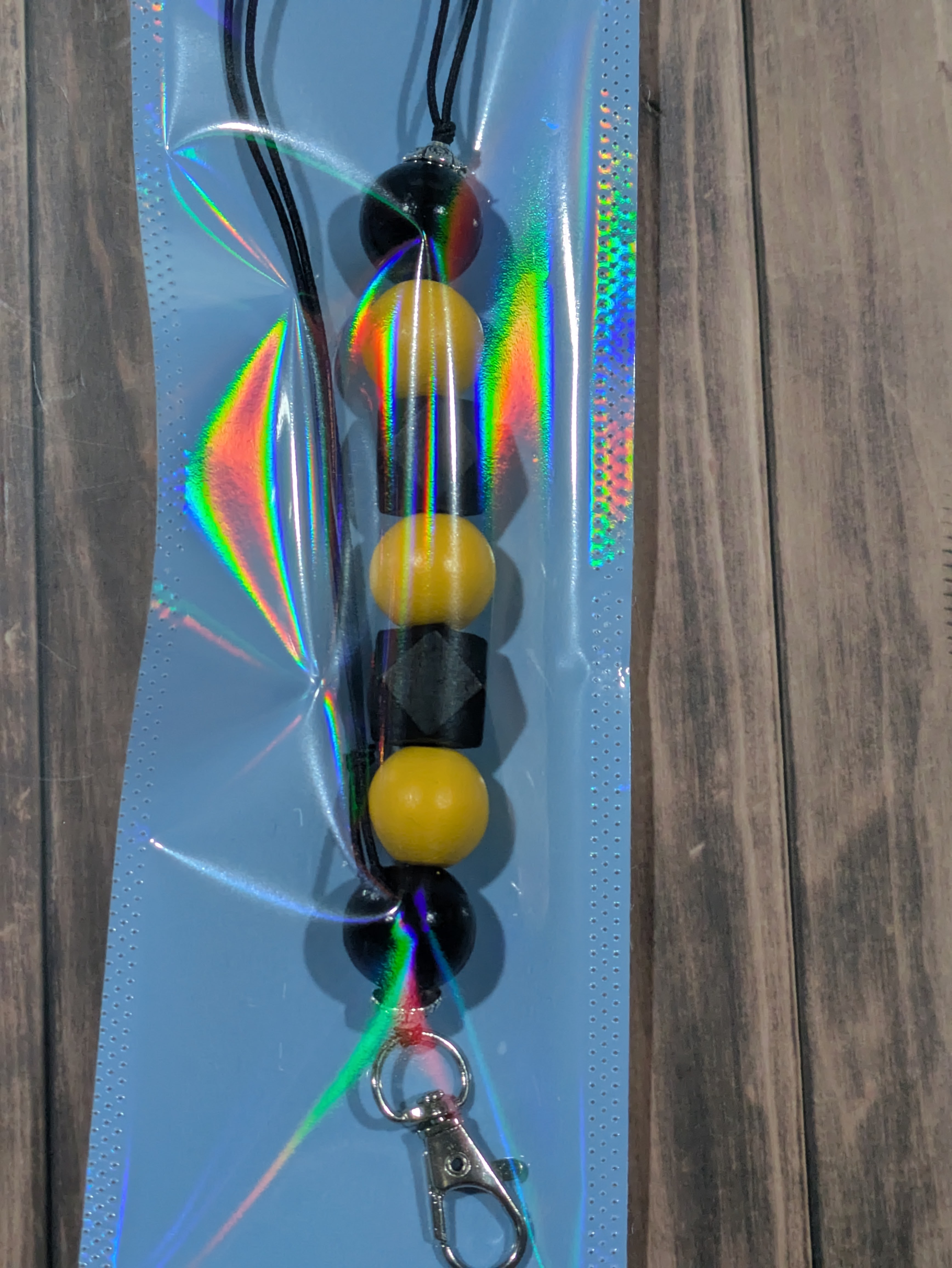 Wooden beaded freshie hanger