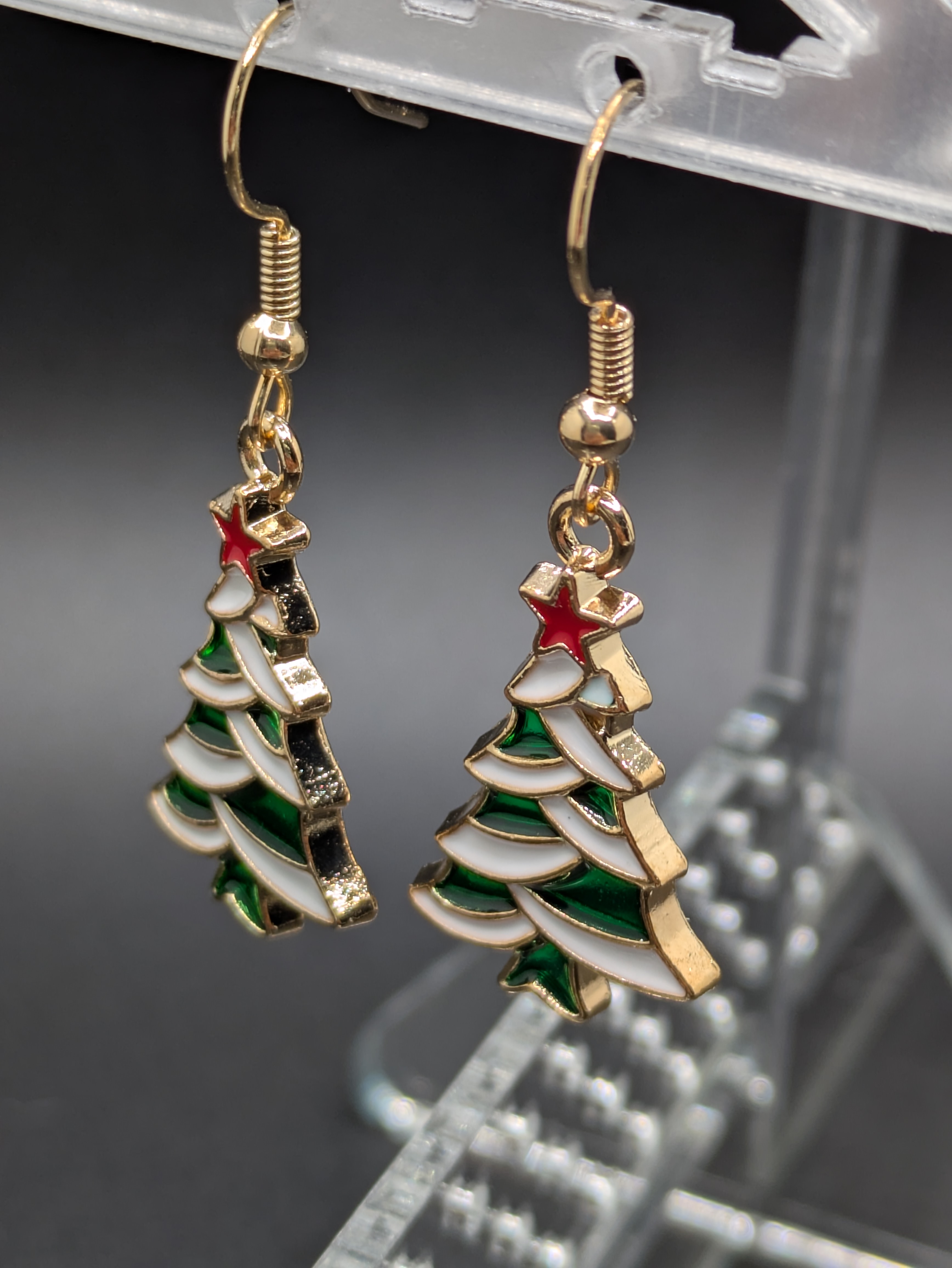 Christmas Tree Earrings