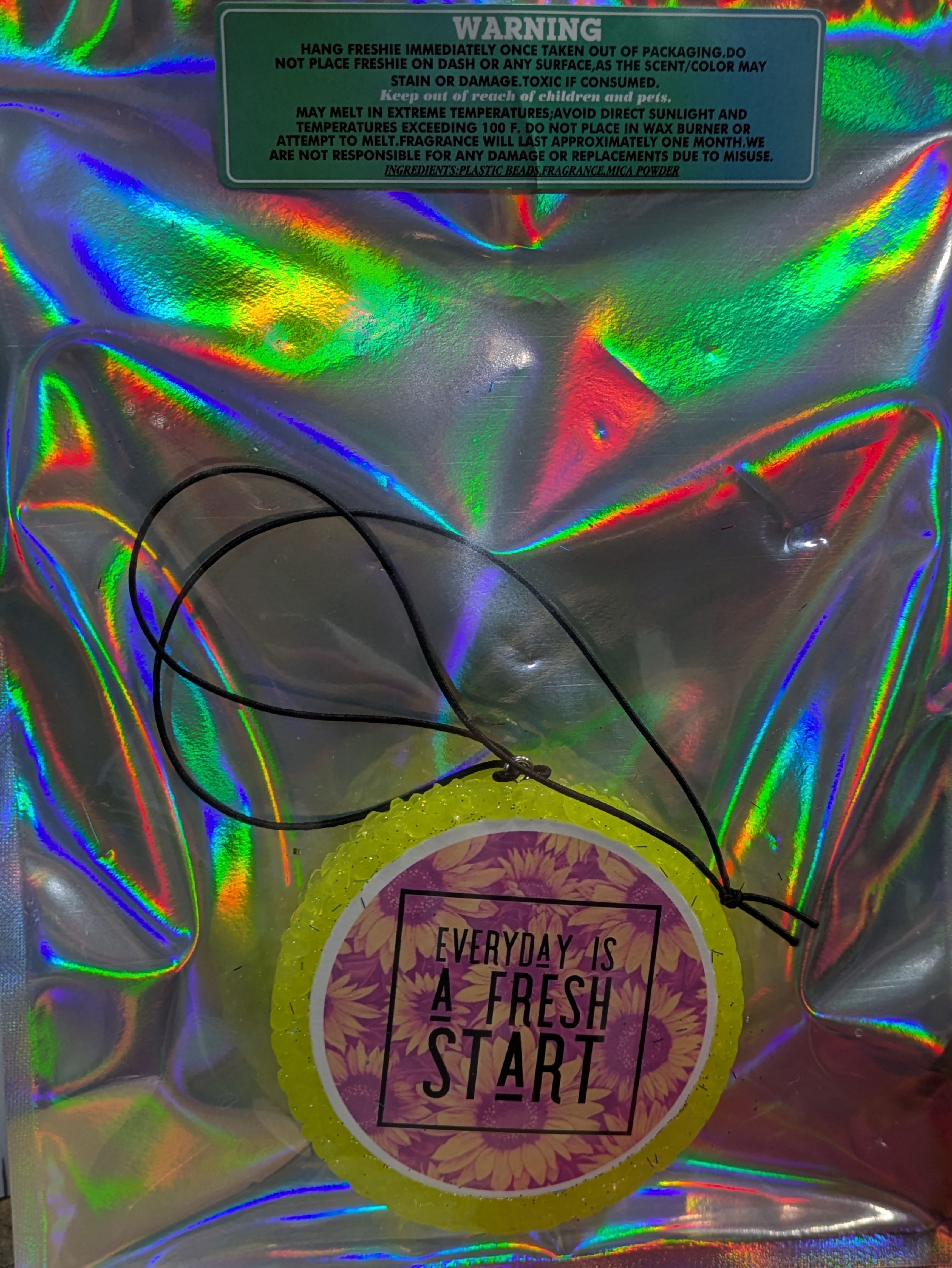 Inspirational Car Air Freshener