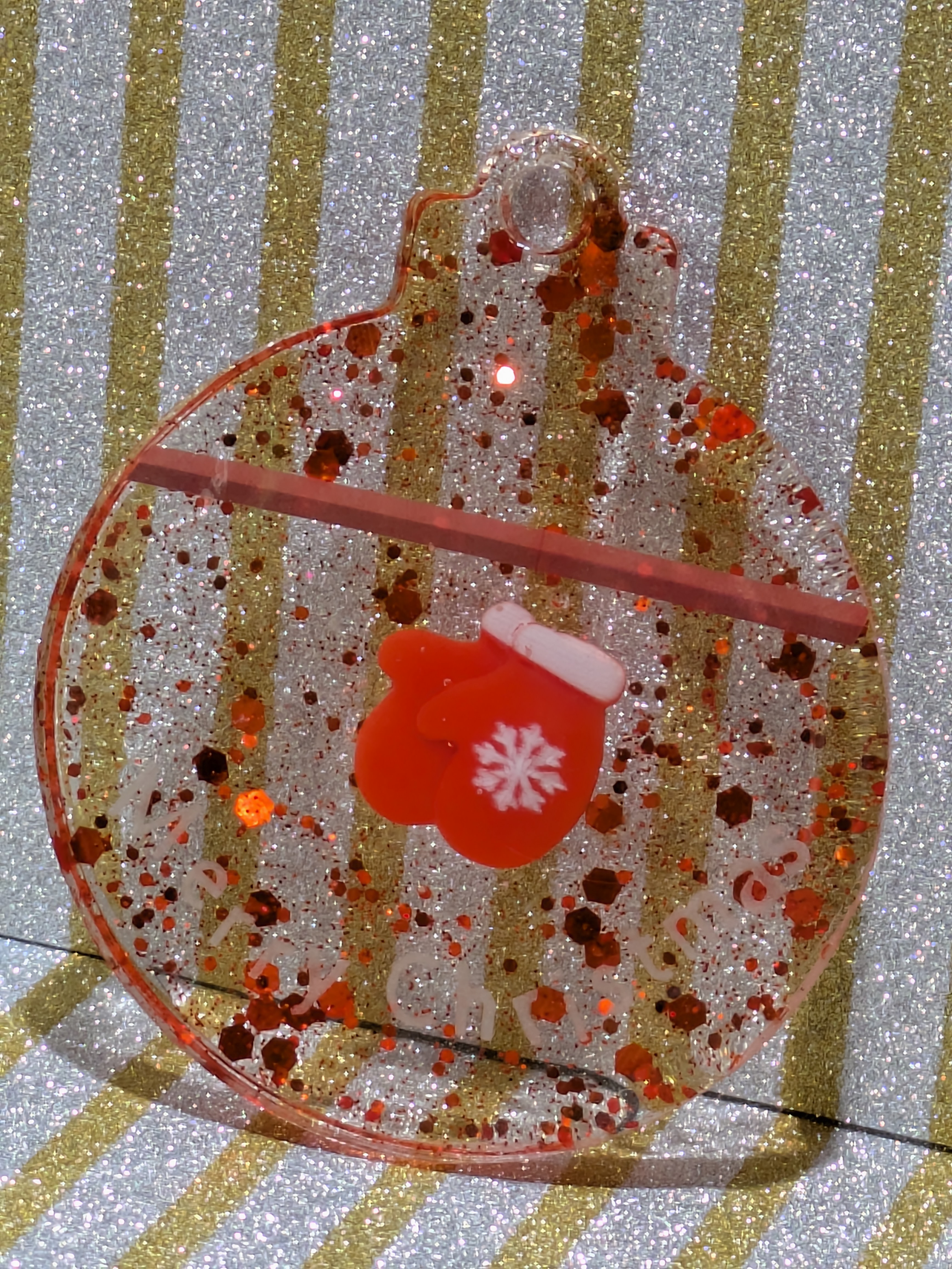 Festive Mitten Ornament