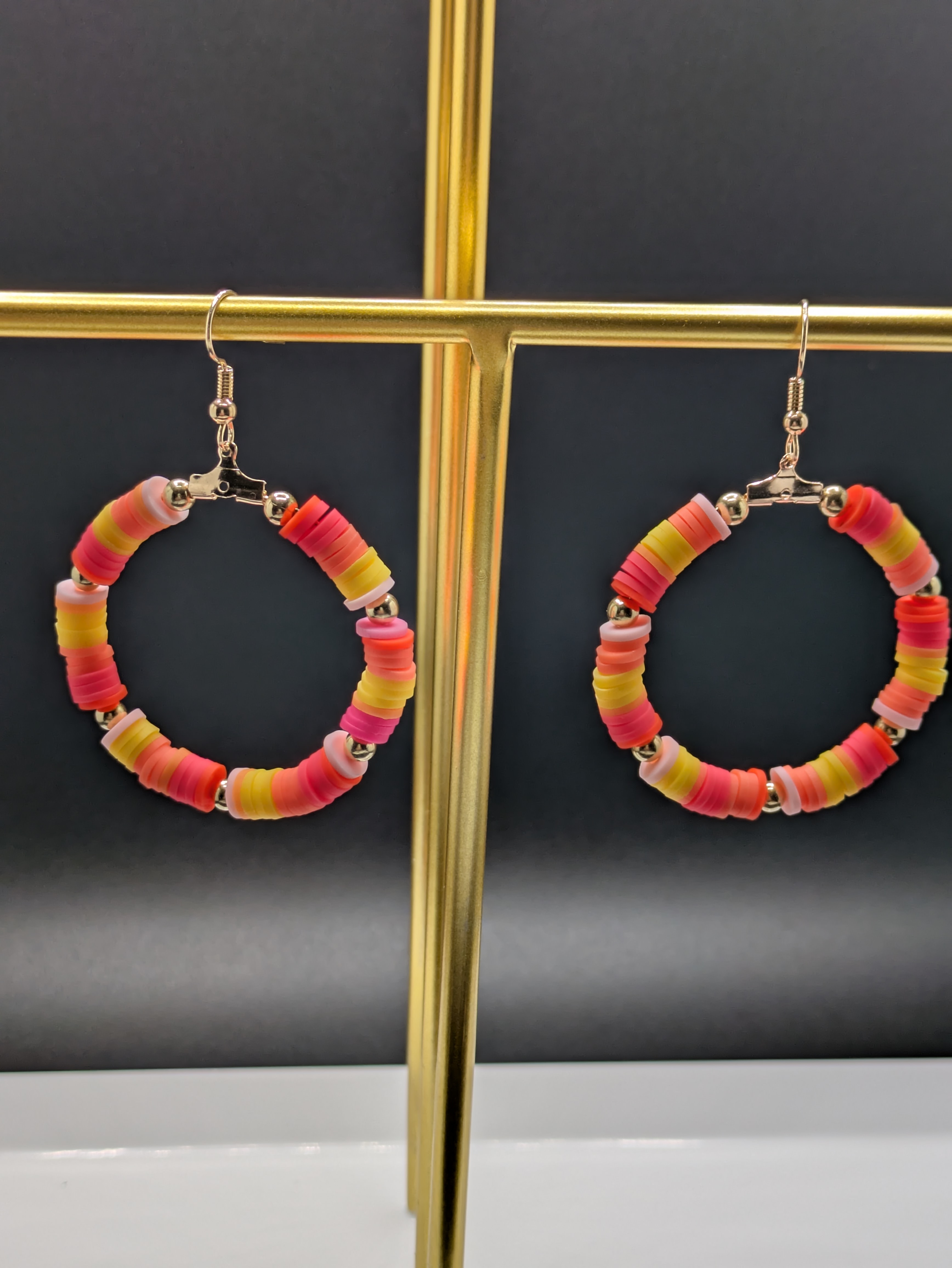 Colorful Hoop Earrings
