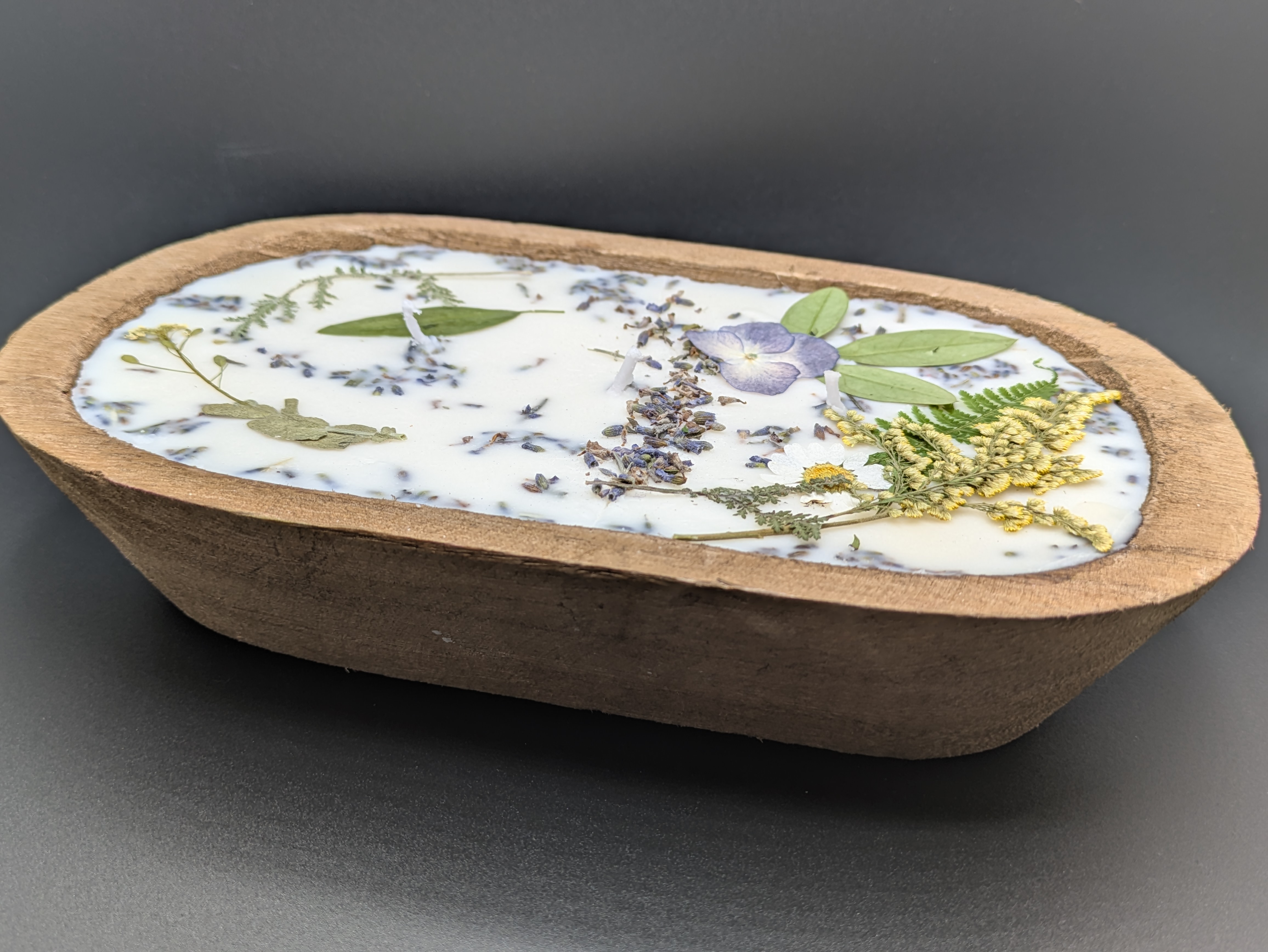 Handmade Botanical Soy Candle - Lavender